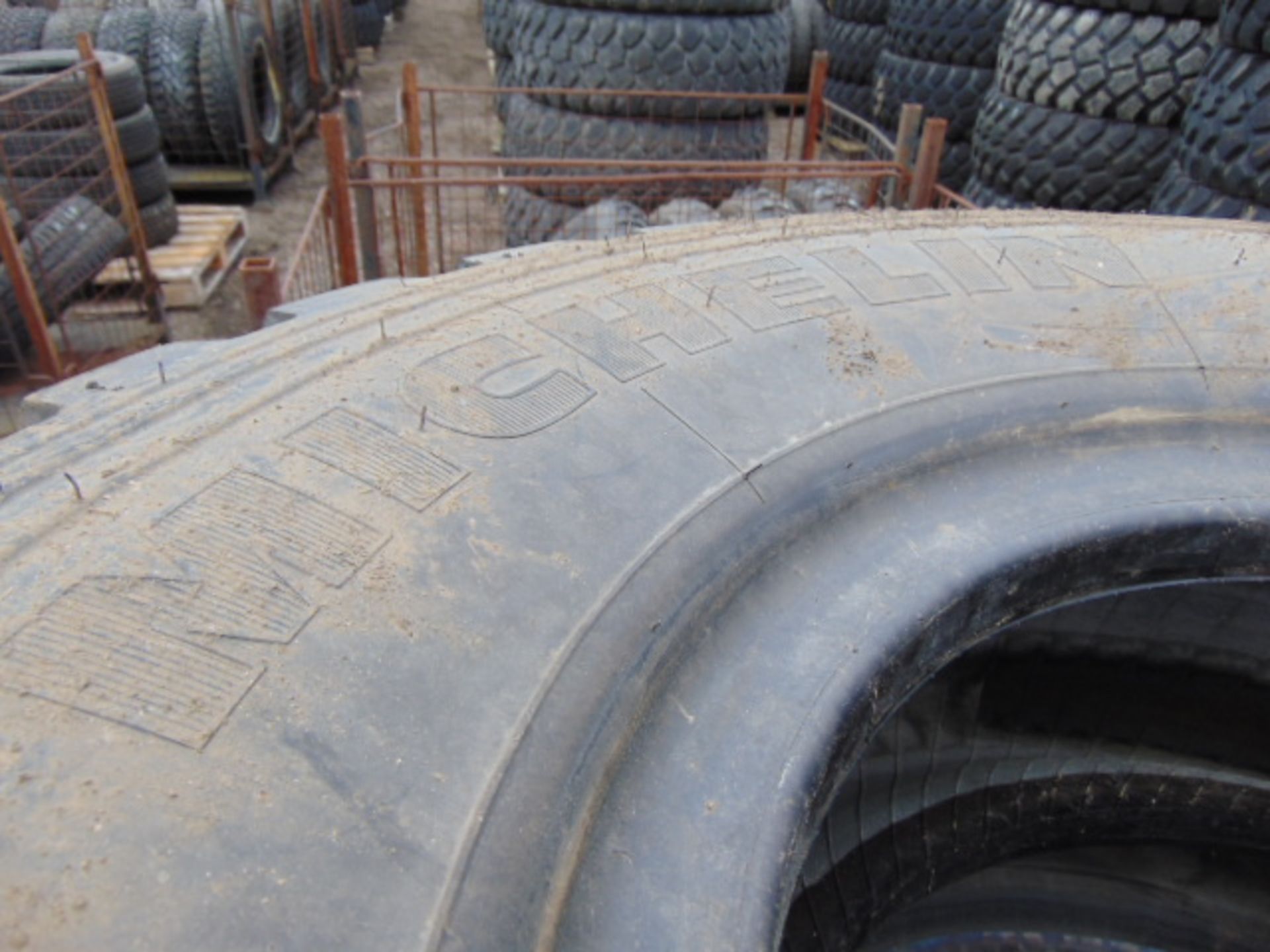 4 x Michelin 365/85 R20 XZL Tyres - Image 5 of 6