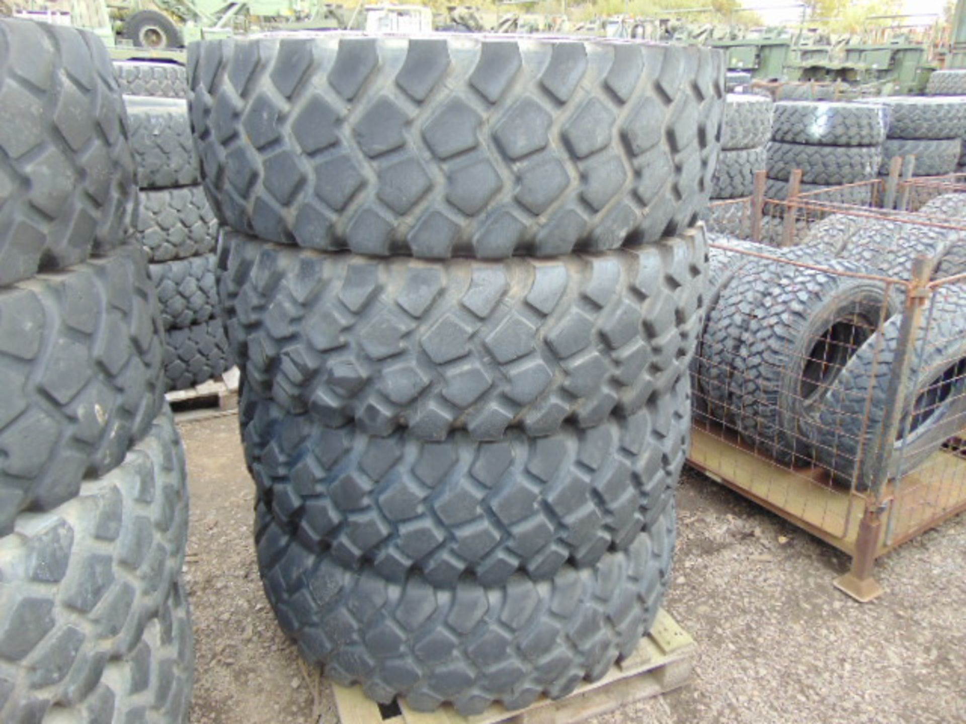 4 x Michelin 16.00 R20 XZL Tyres