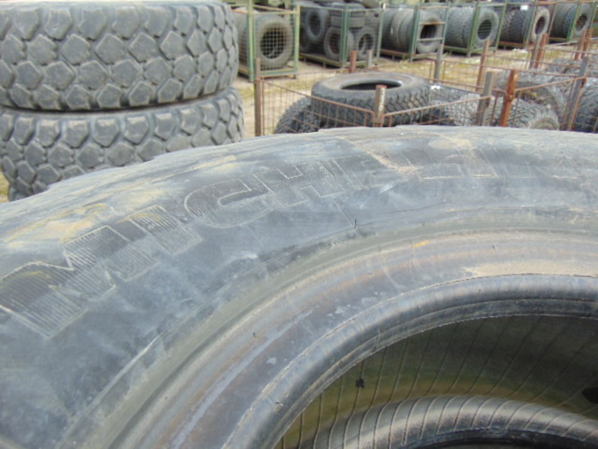 4 x Michelin 365/85 R20 XZL Tyres - Image 5 of 6