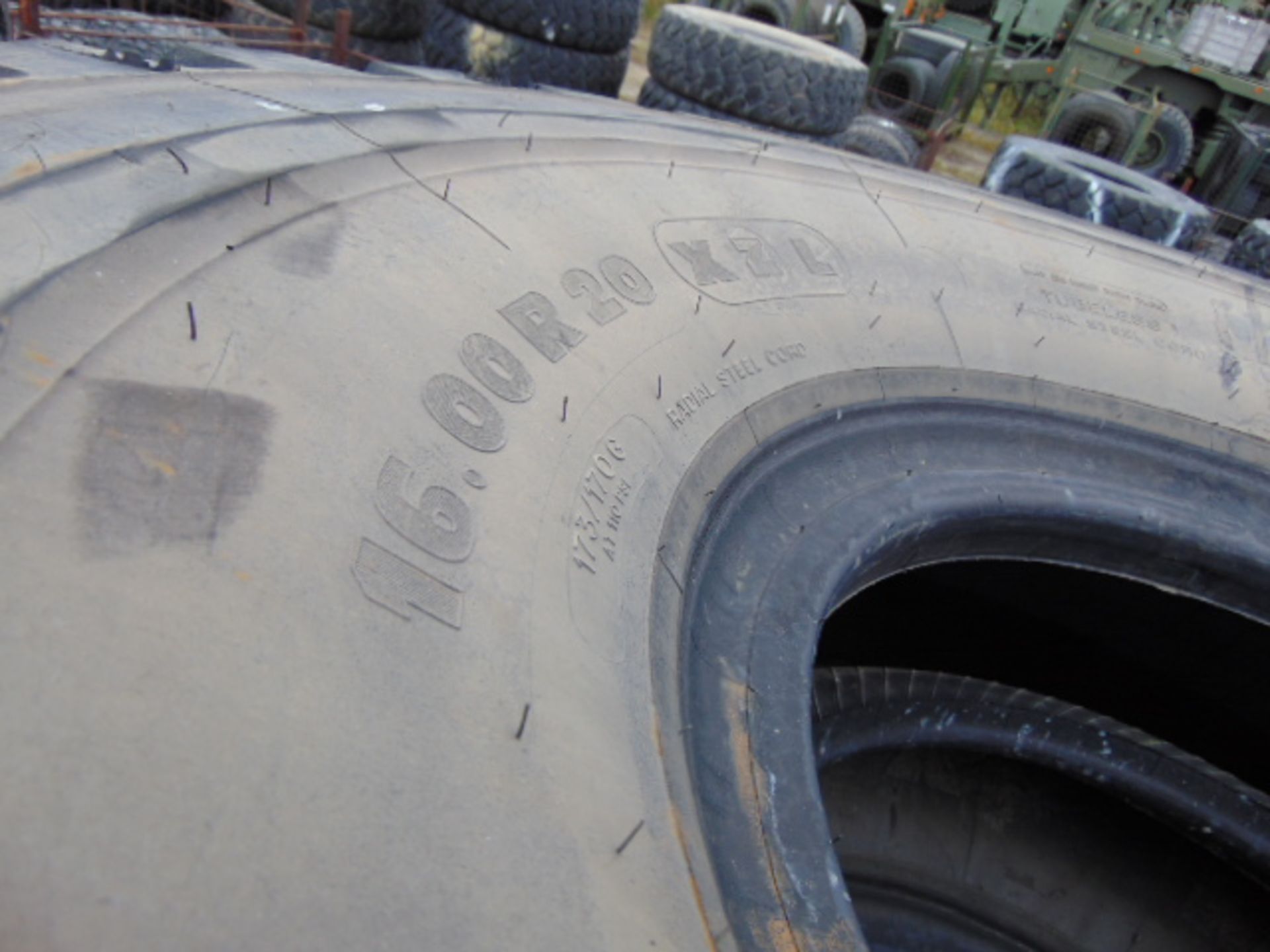 8 x Michelin 16.00 R20 XZL Tyres - Image 7 of 7