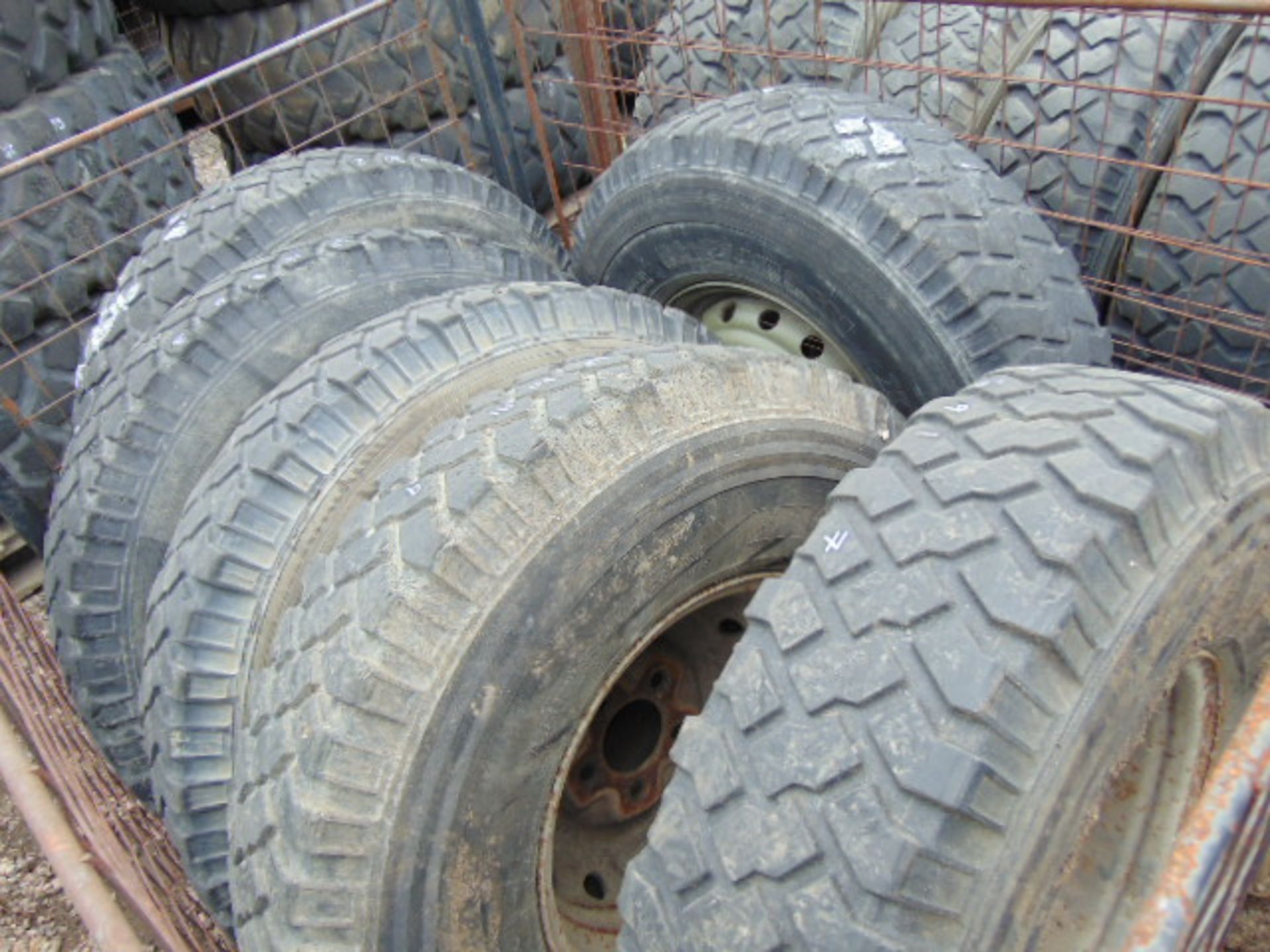 12 x Michelin 8.25 R16 XZL Tyres - Image 2 of 6