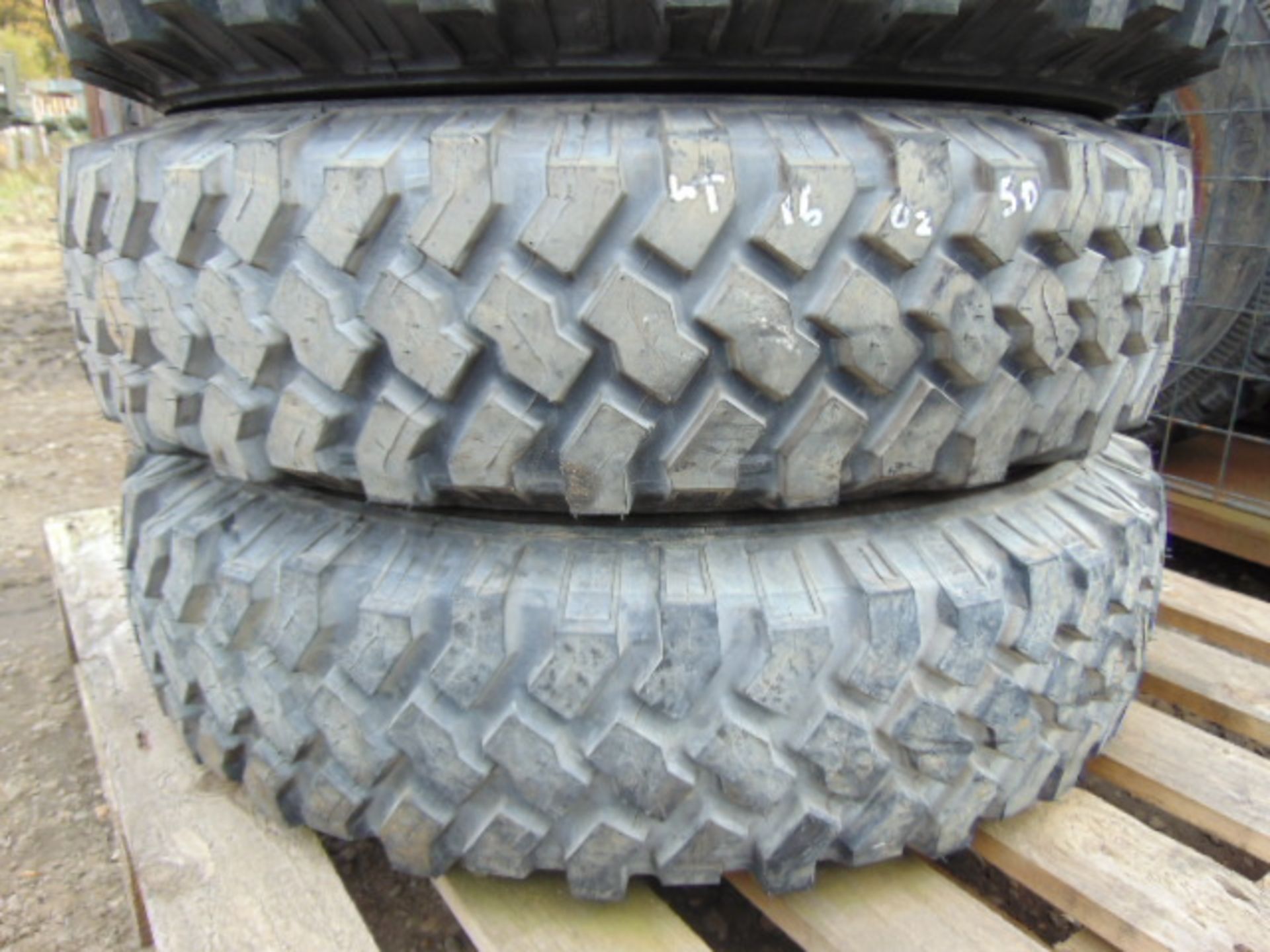 4 x Michelin 8.25 R16 XZL Tyres - Image 3 of 6