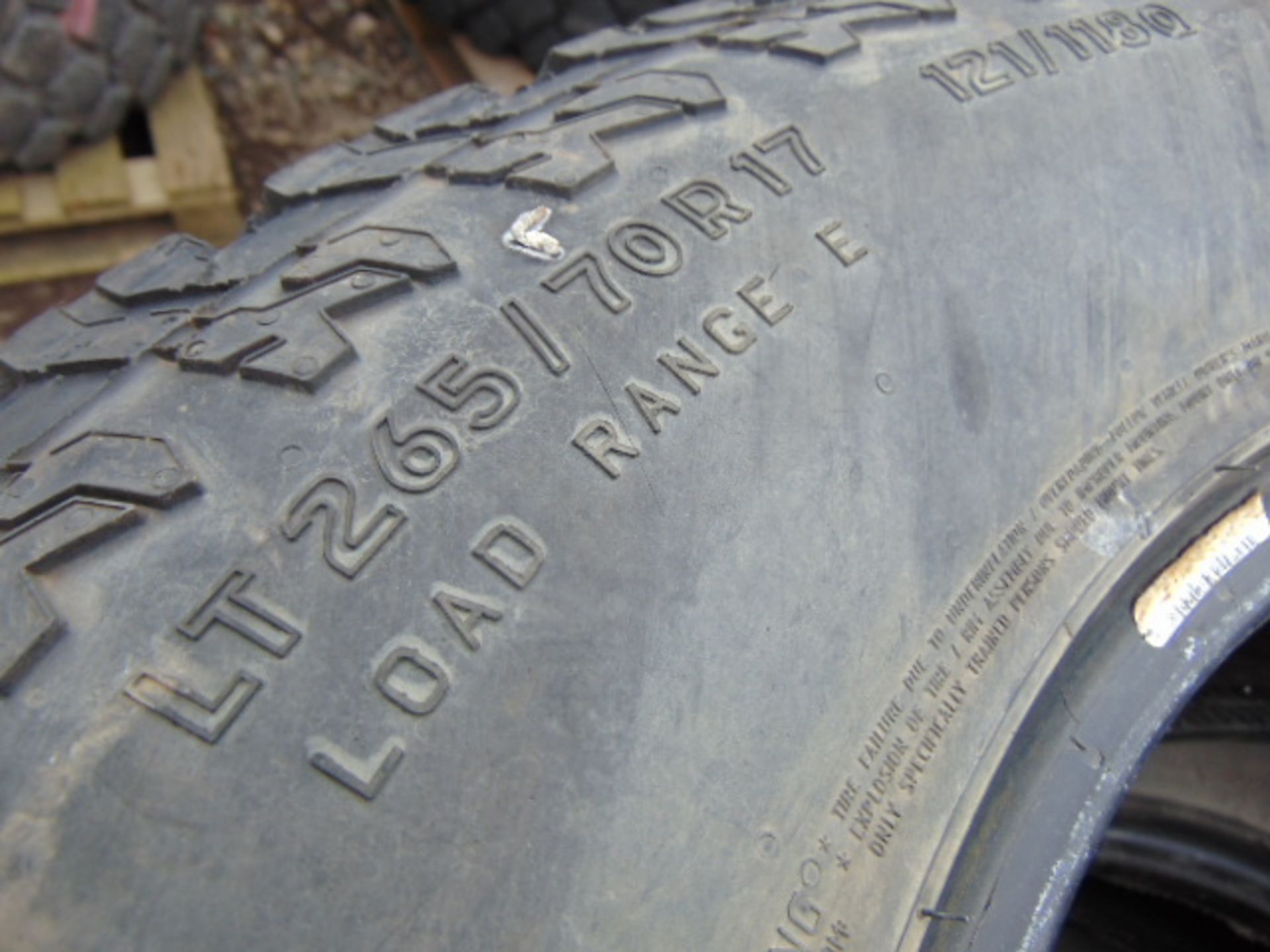 4 x General Grabber AT2 LT265/70 R17 Tyres - Image 6 of 6