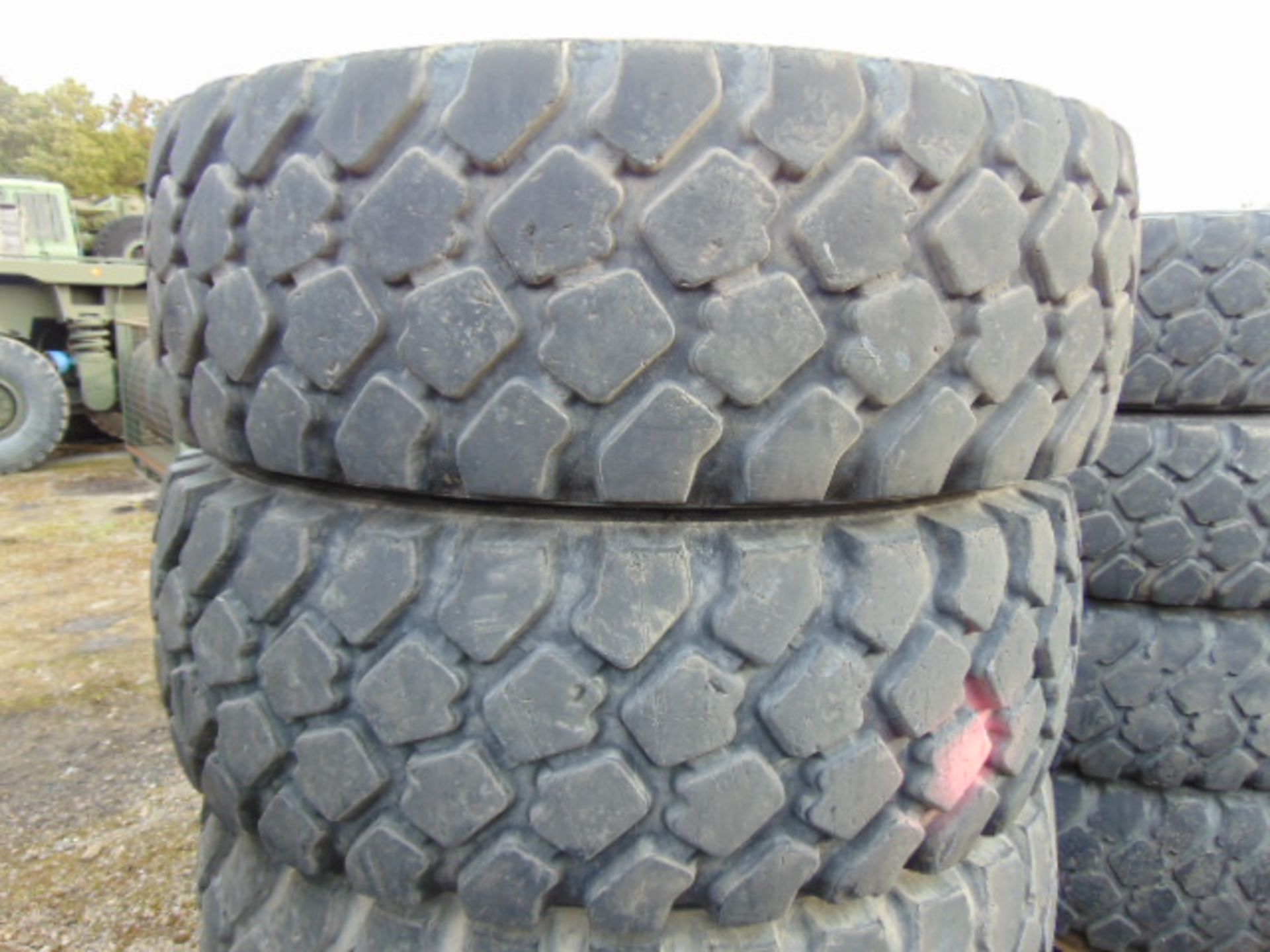 4 x Michelin XZL 395/85 R20 Tyres - Image 2 of 6