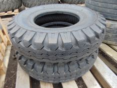 2 x Continental Industrie 8.25-15 Tyres