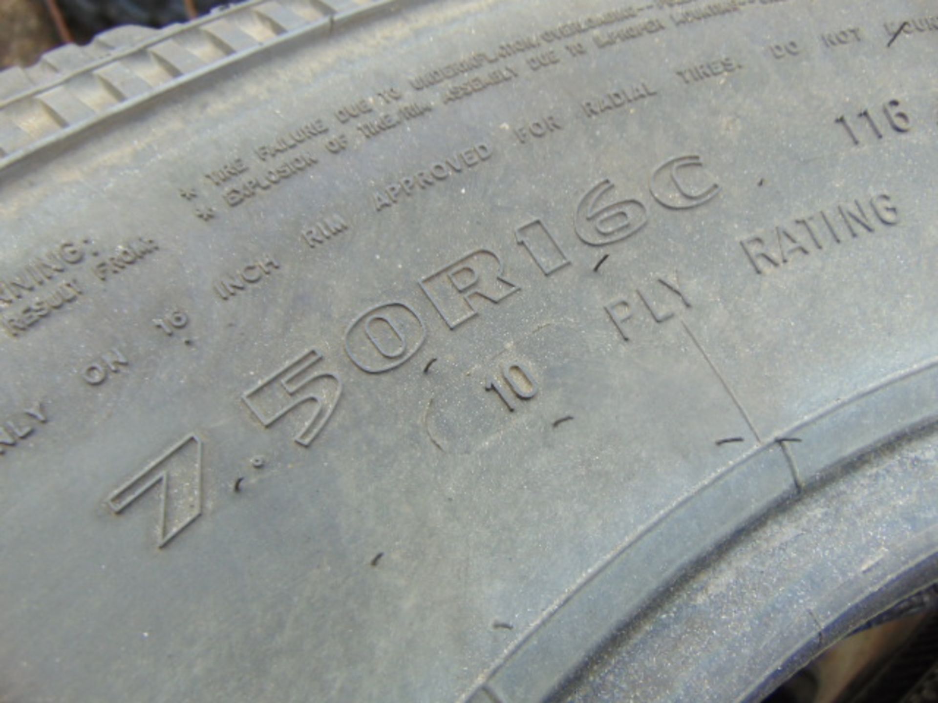 48 x Goodyear G90 7.50 R16 Tyres - Image 10 of 10