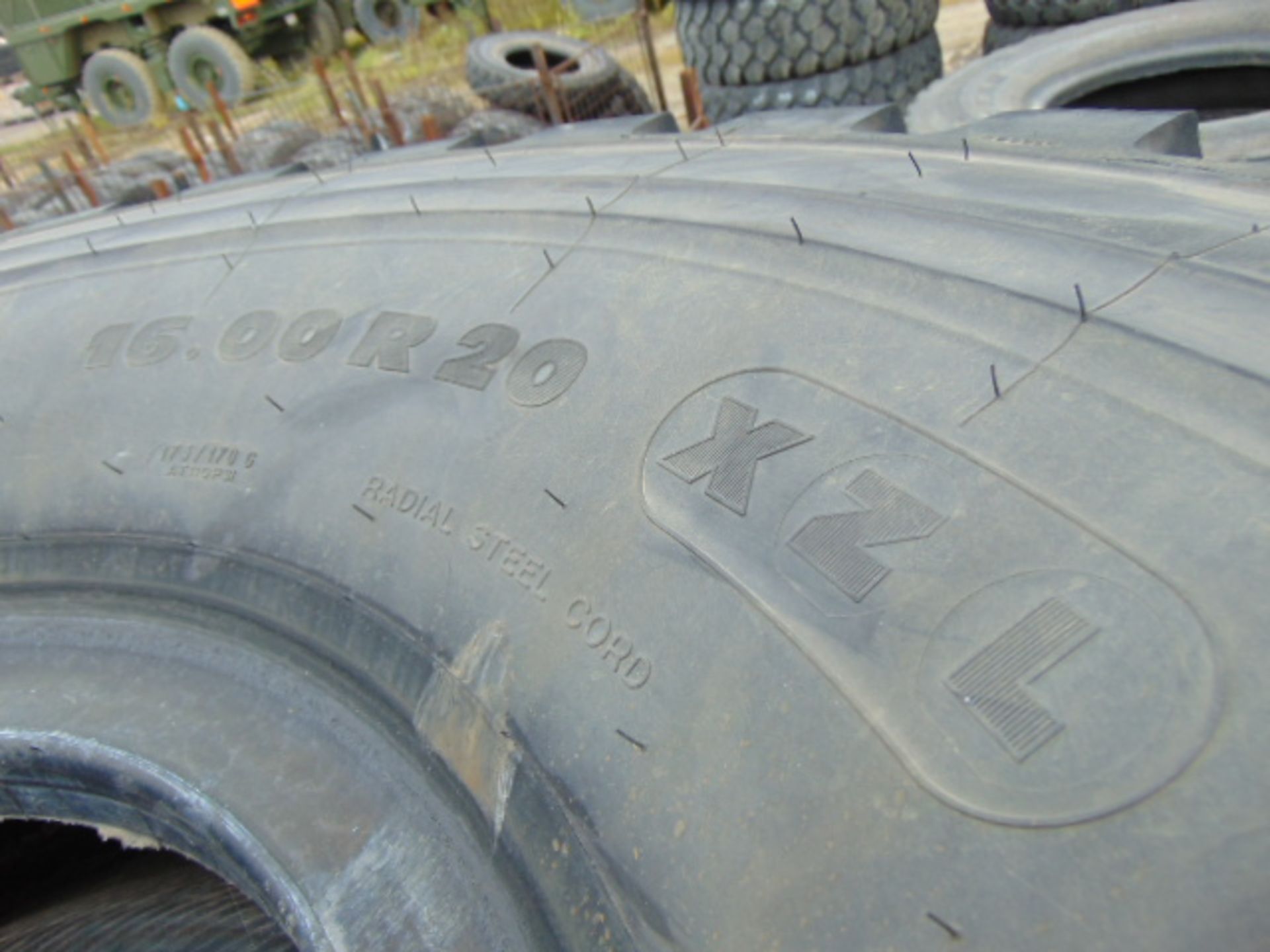 4 x Michelin 16.00 R20 XZL Tyres - Image 6 of 6