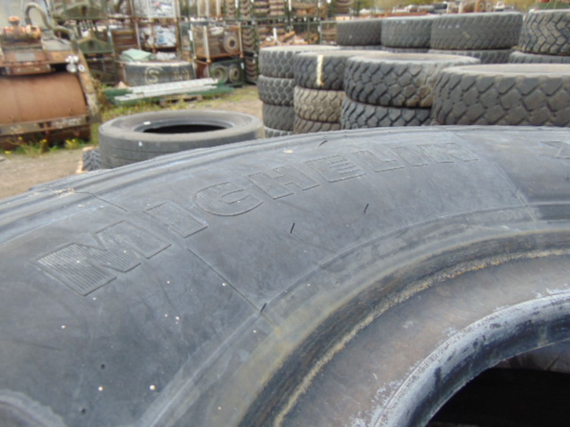 4 x Michelin XZL 395/85 R20 Tyres - Image 5 of 7