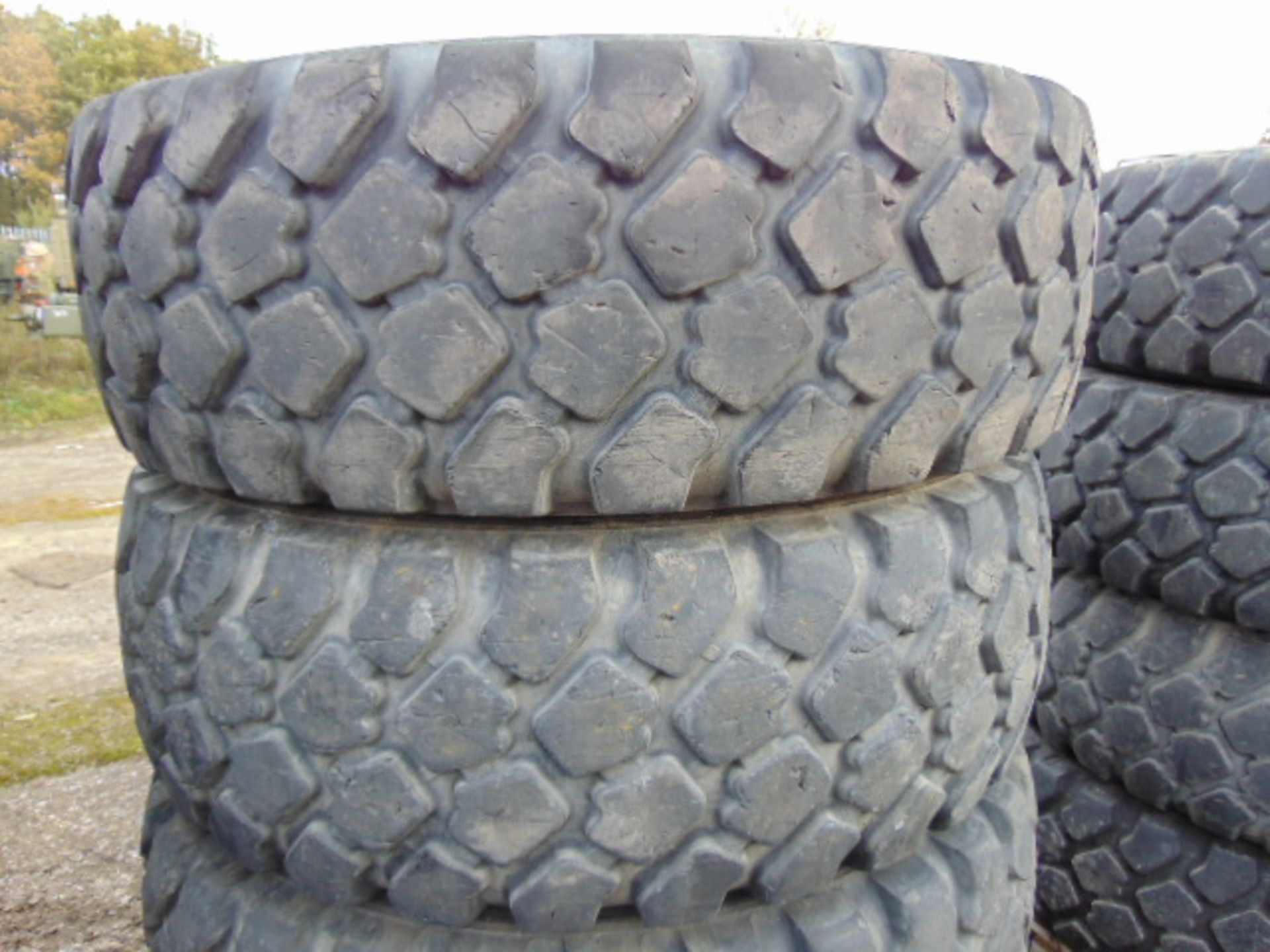 4 x Michelin XZL 395/85 R20 Tyres - Image 2 of 7