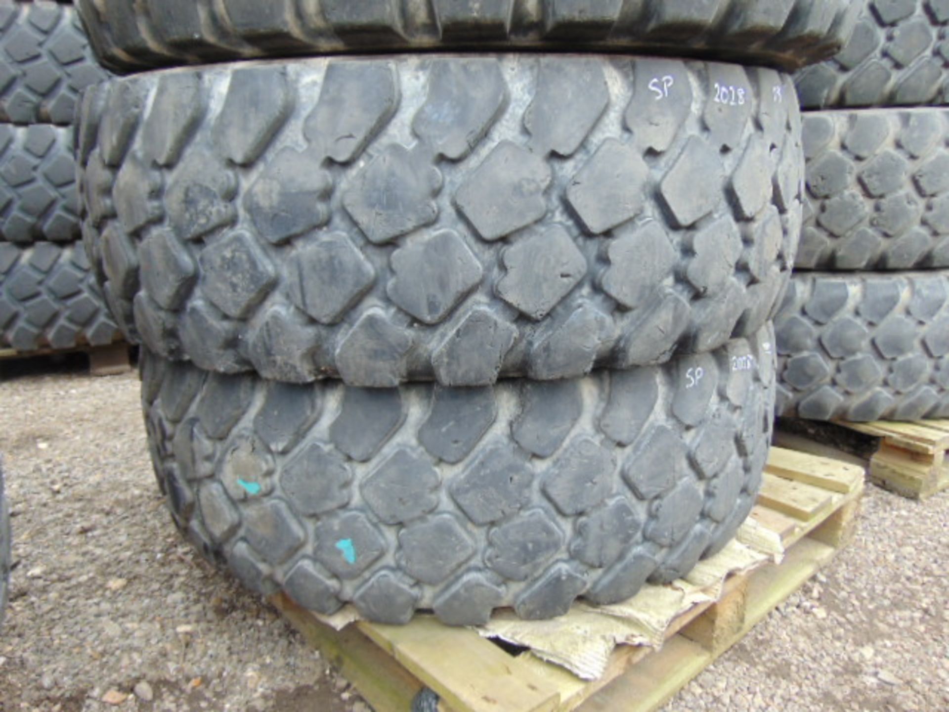 4 x Michelin XZL 395/85 R20 Tyres - Image 3 of 6