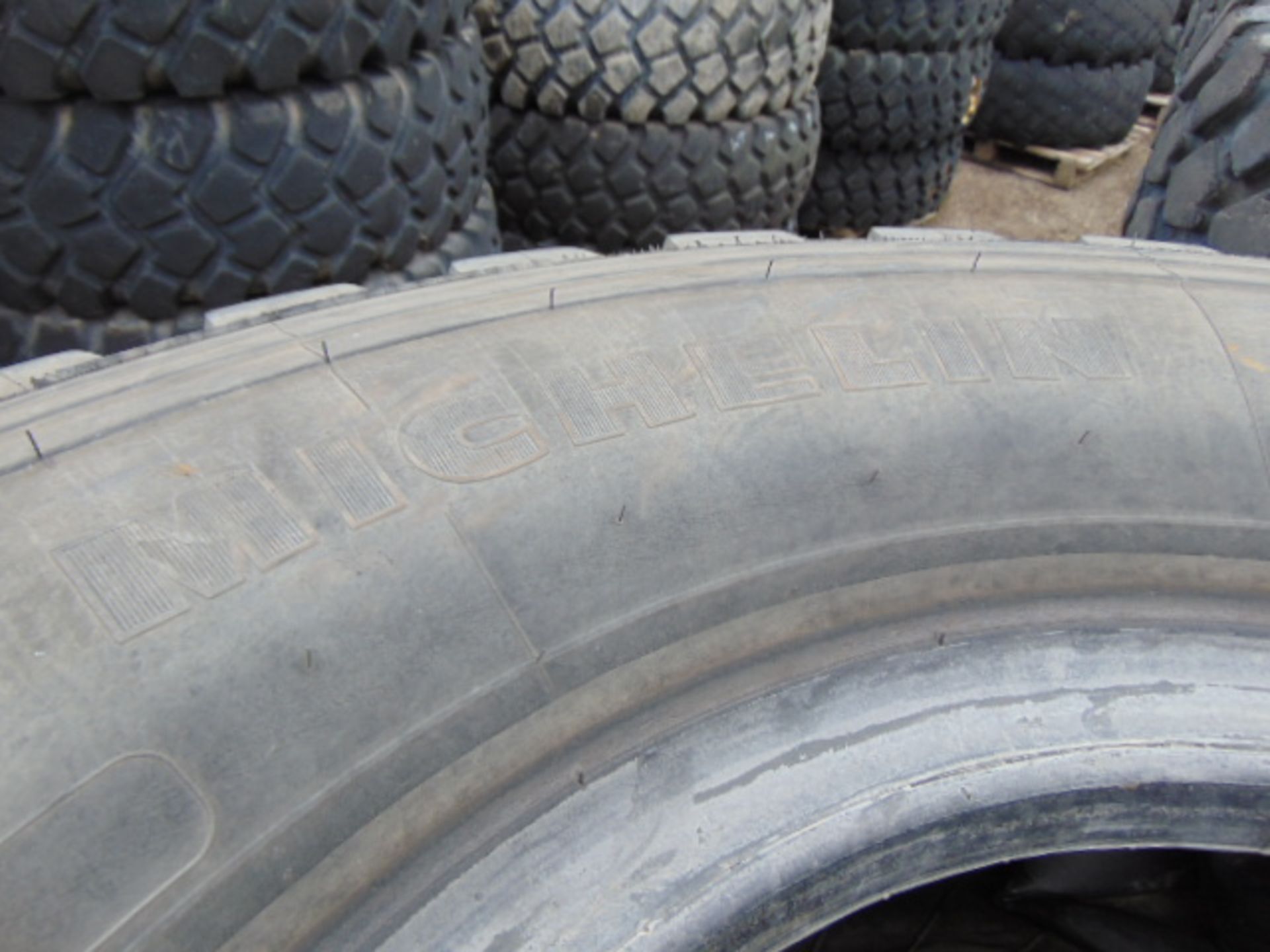 4 x Michelin XZL 395/85 R20 Tyres - Image 4 of 5