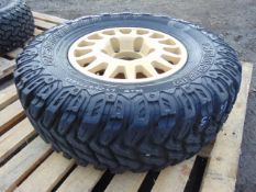 1 x WMIK Rim complete with Discoverer STT LT265/75 R16 tyre