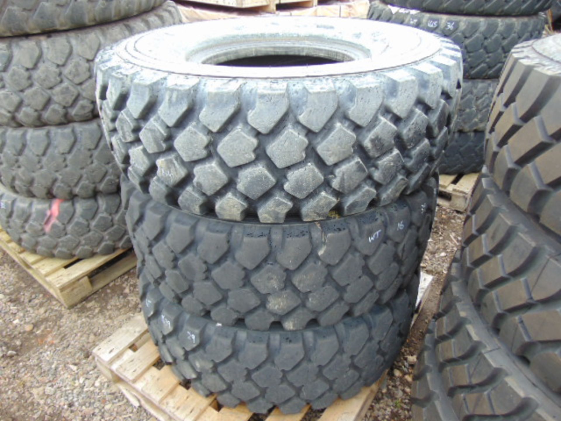 3 x Michelin XZL 395/85 R20 Tyres