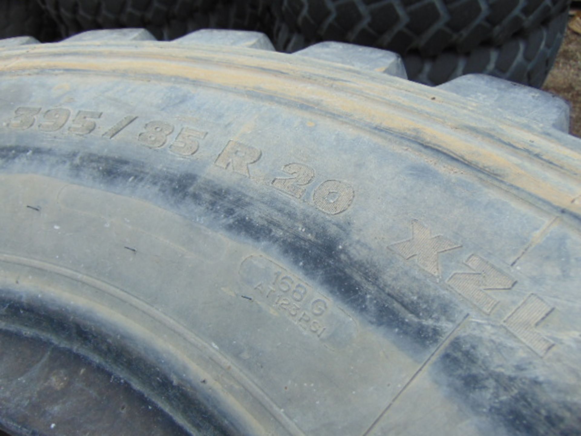 4 x Michelin XZL 395/85 R20 Tyres - Image 5 of 5