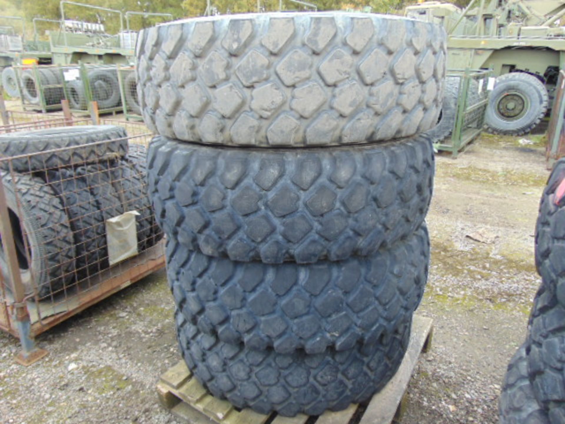 4 x Michelin XZL 395/85 R20 Tyres