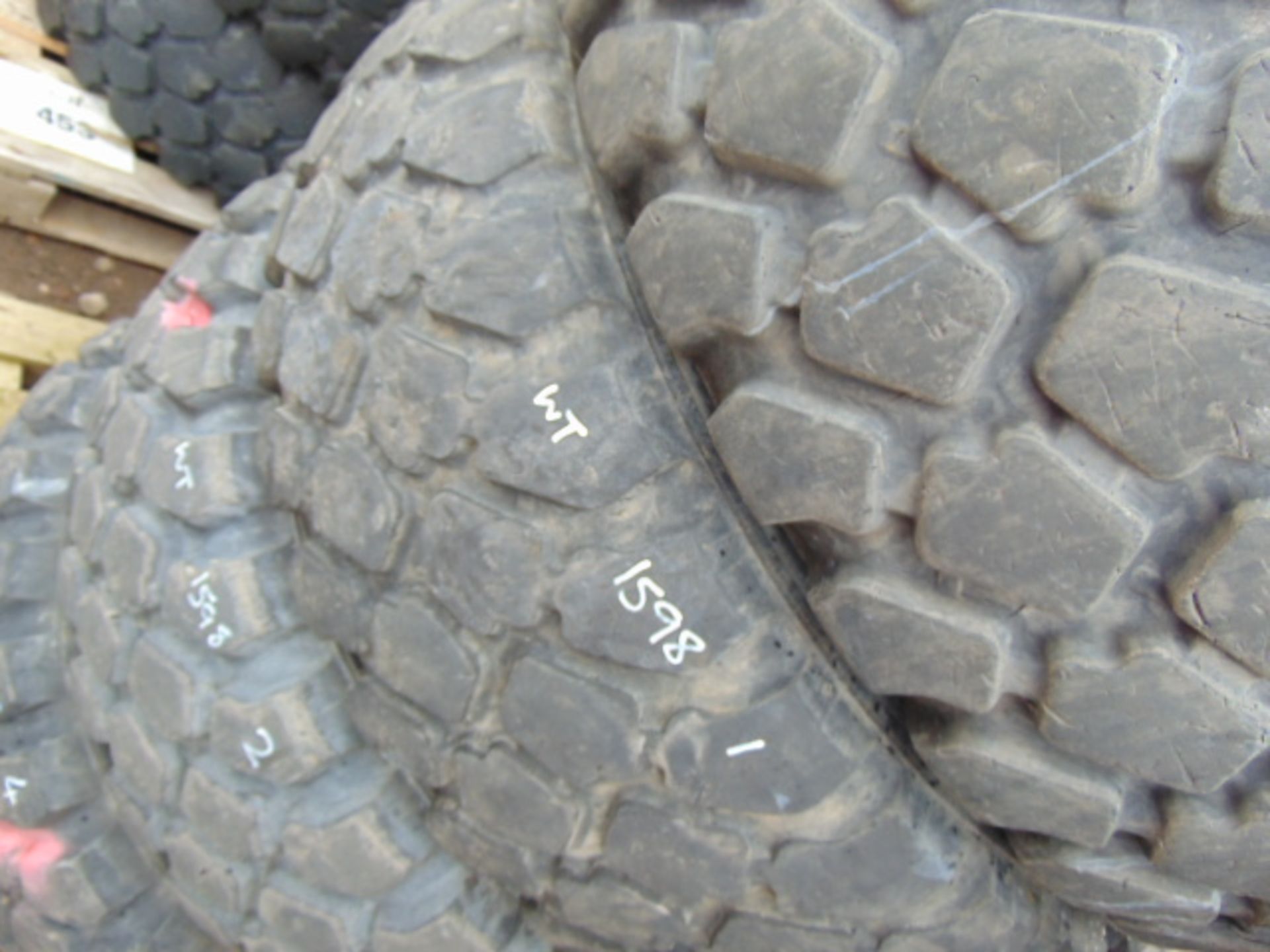 4 x Michelin XZL 395/85 R20 Tyres - Image 4 of 6
