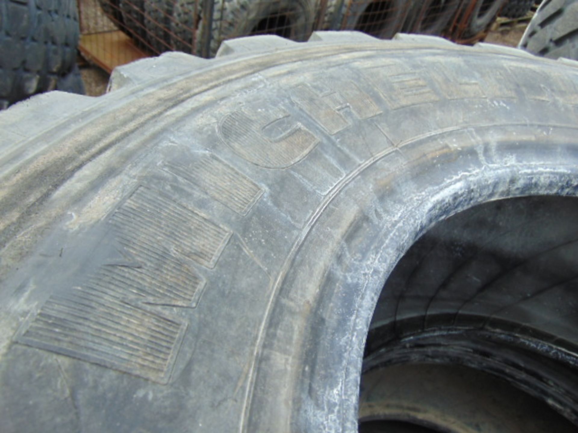 4 x Michelin XZL 335/80 R20 Tyres - Image 5 of 6