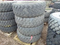 4 x Michelin XZL 395/85 R20 Tyres