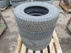 4 x Bridgestone Blizzak W800 205/75 R16 Tyres