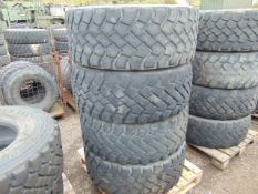 4 x Michelin XZL 445/65 R22.5 Tyres