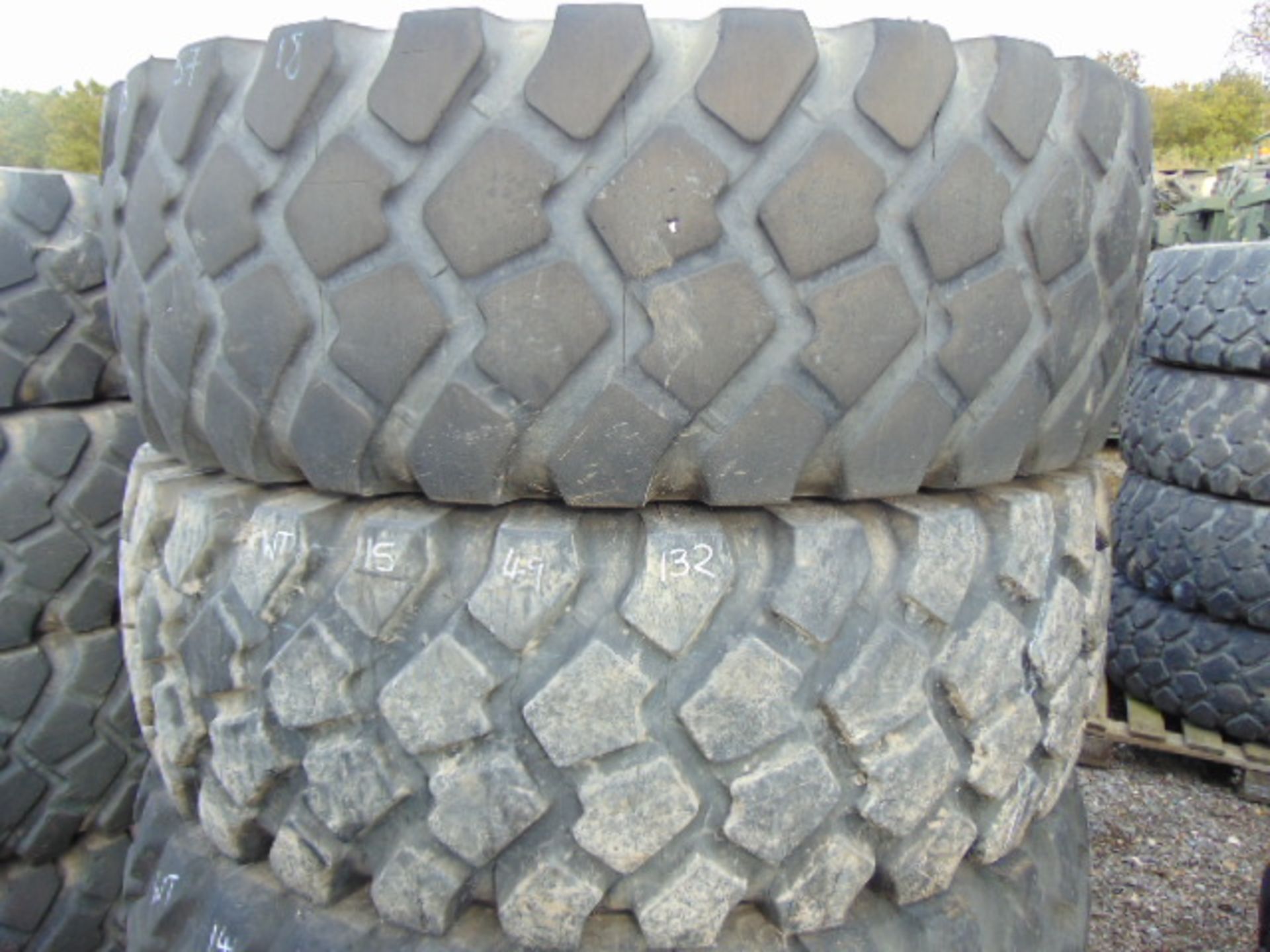 4 x Michelin 16.00 R20 XZL Tyres - Image 2 of 6