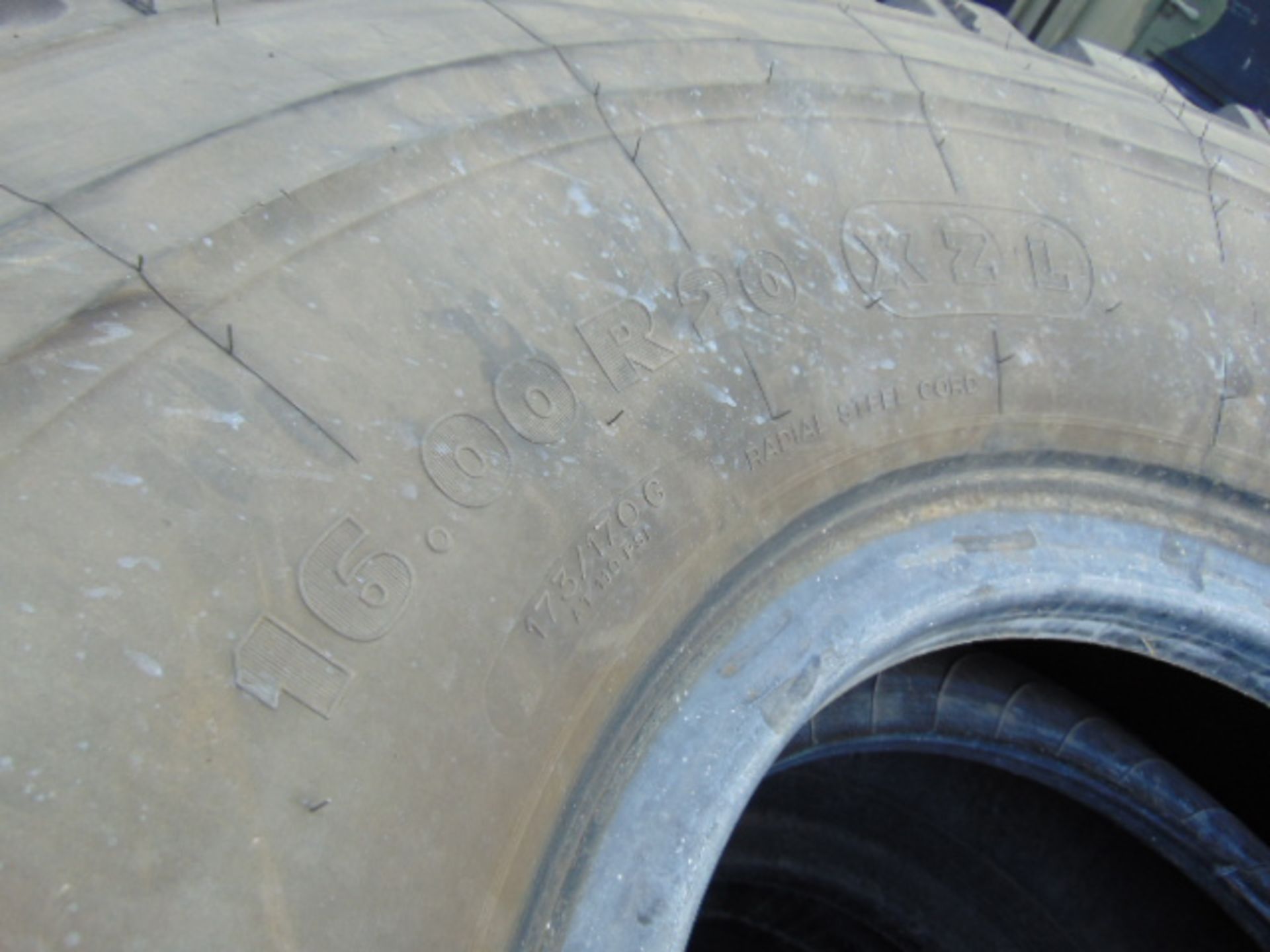 4 x Michelin 16.00 R20 XZL Tyres - Image 6 of 6