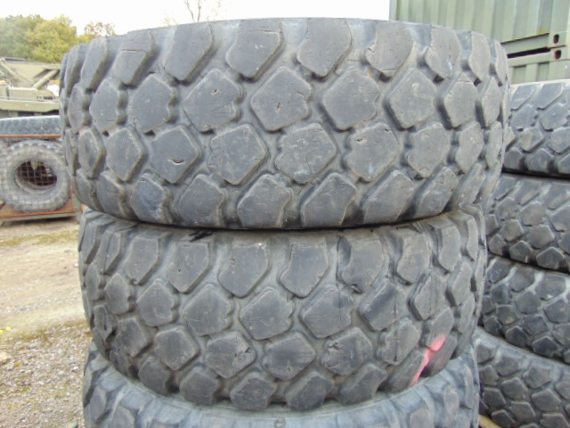 4 x Michelin XZL 395/85 R20 Tyres - Image 2 of 6