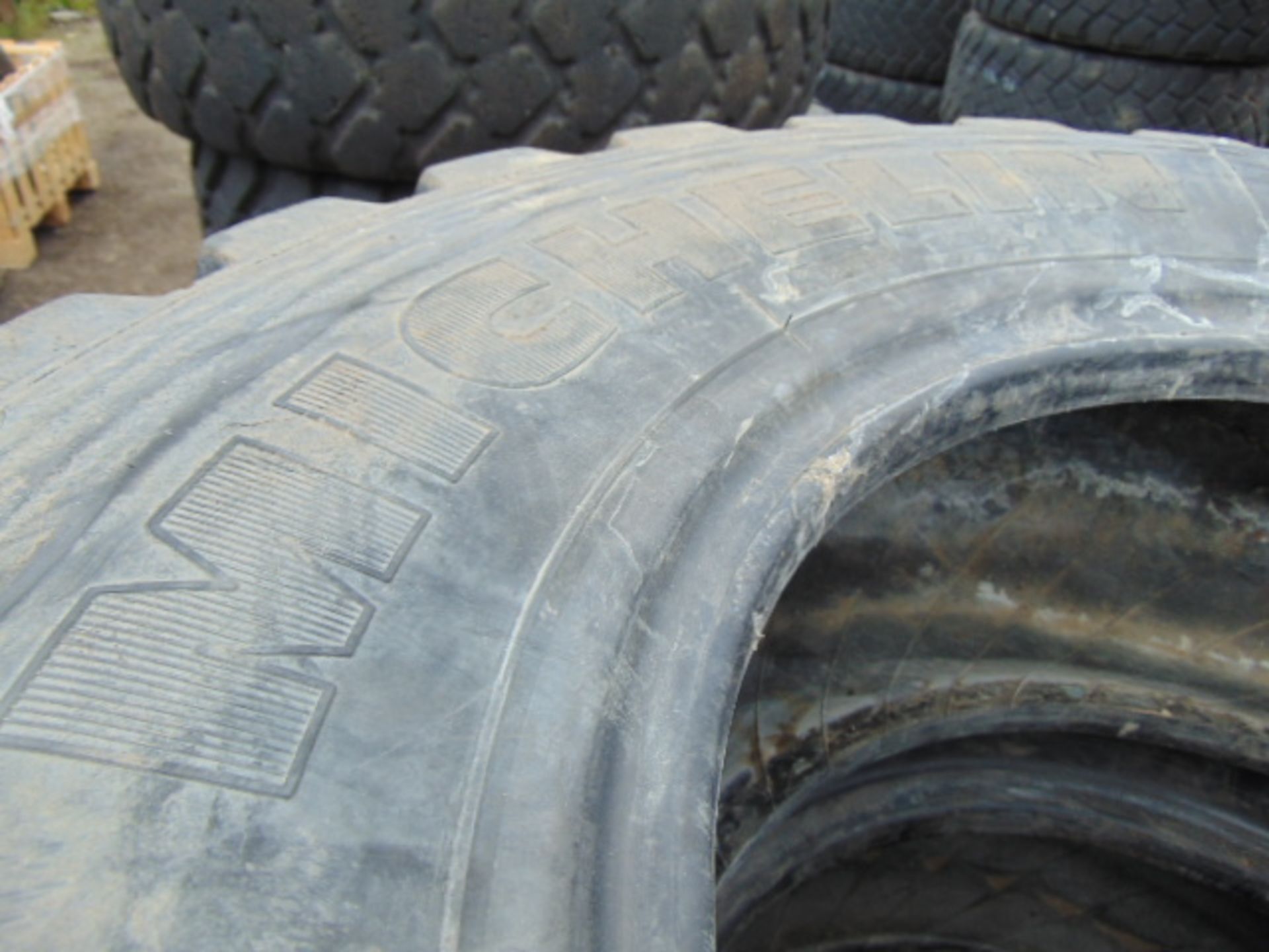 8 x Michelin XZL 335/80 R20 Tyres - Image 7 of 8