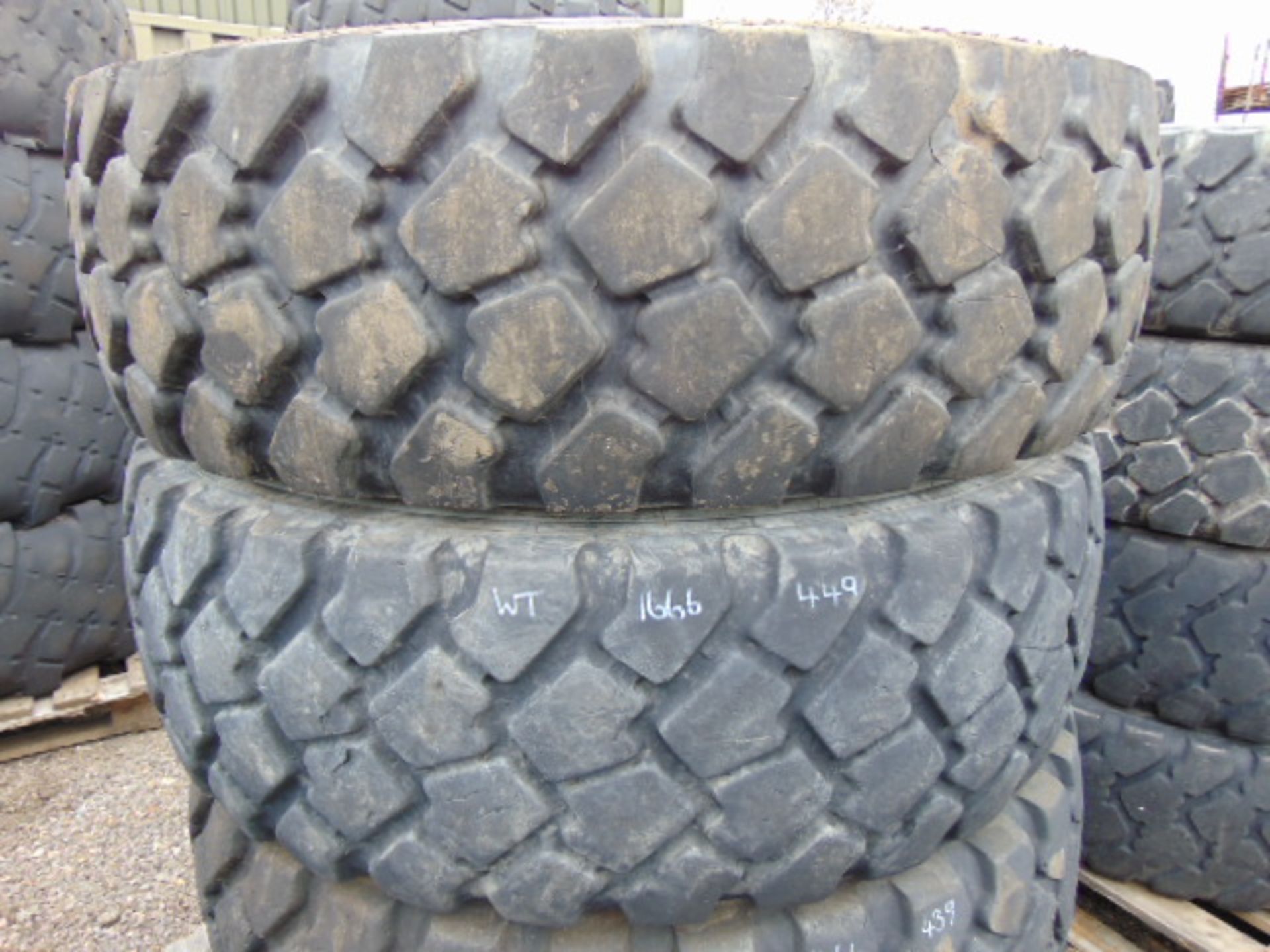 4 x Michelin 365/85 R20 XZL Tyres - Image 2 of 6