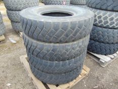 4 x Goodyear G188 12.00 R20 Tyres