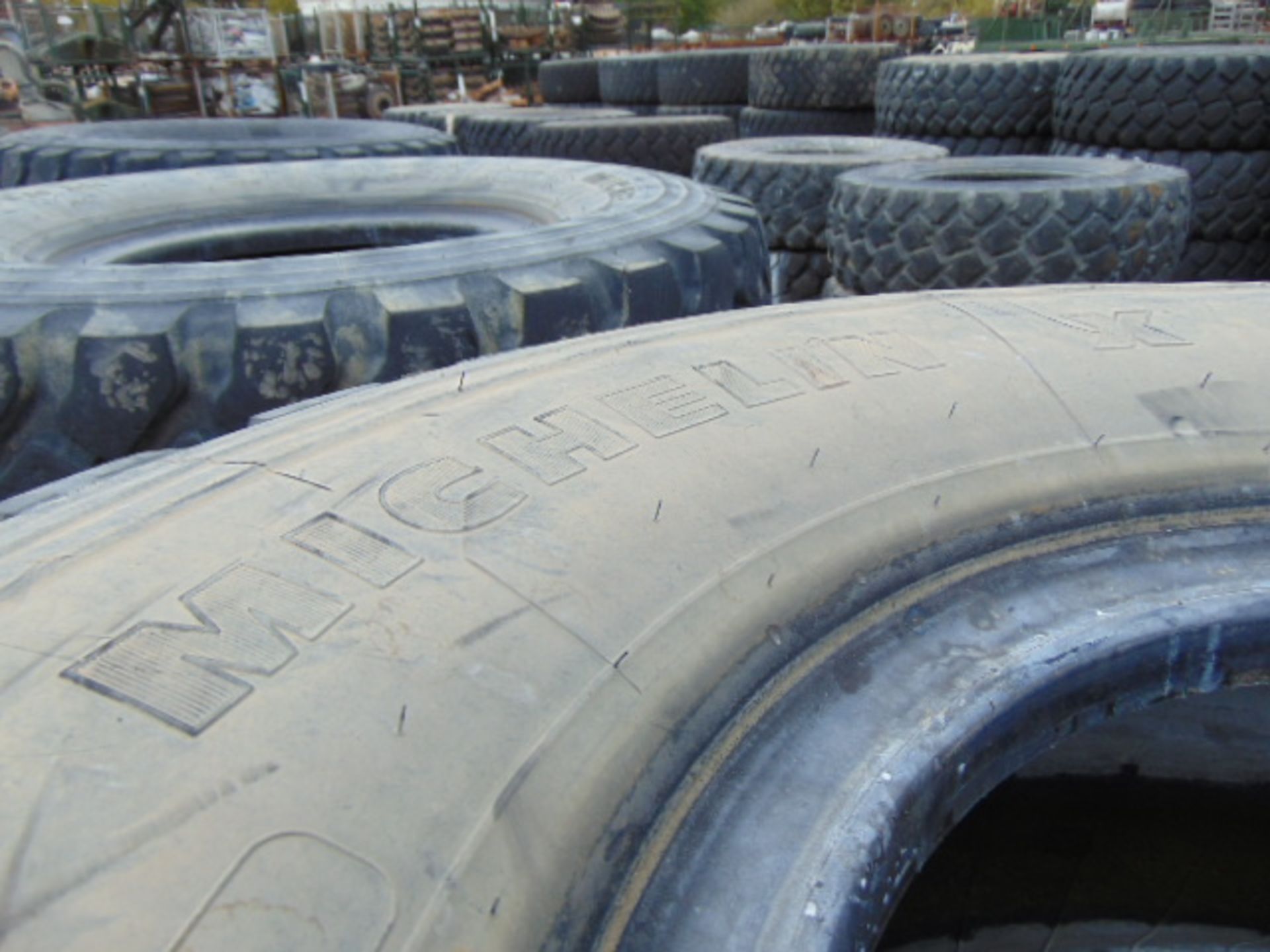 8 x Michelin XZL 395/85 R20 Tyres - Image 8 of 9