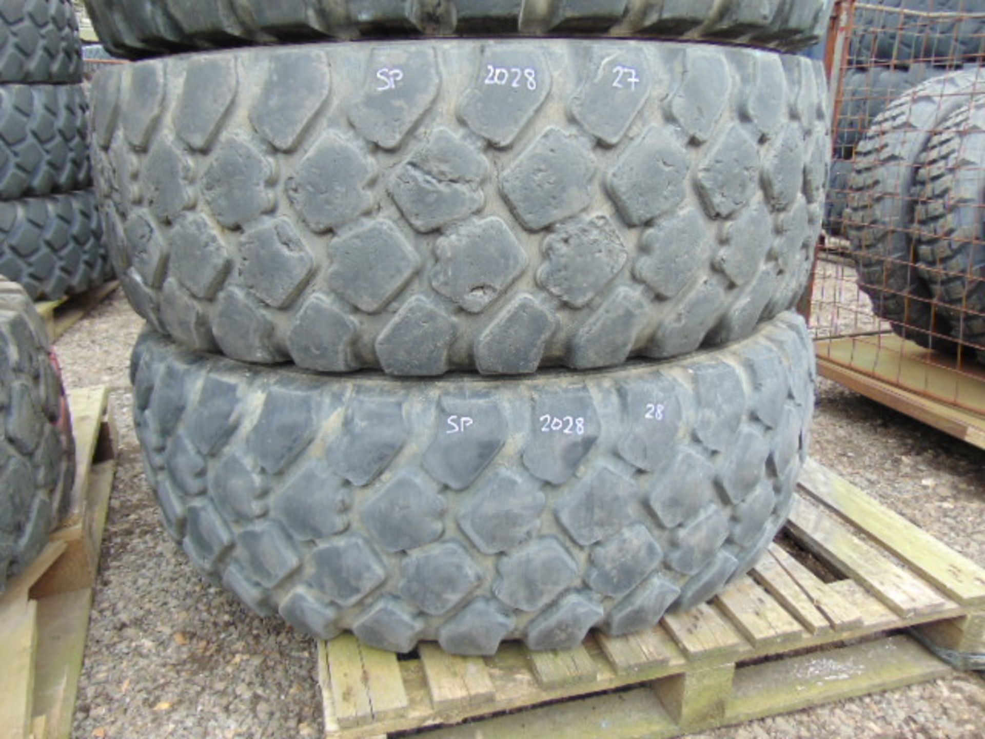 4 x Michelin XZL 395/85 R20 Tyres - Image 3 of 6