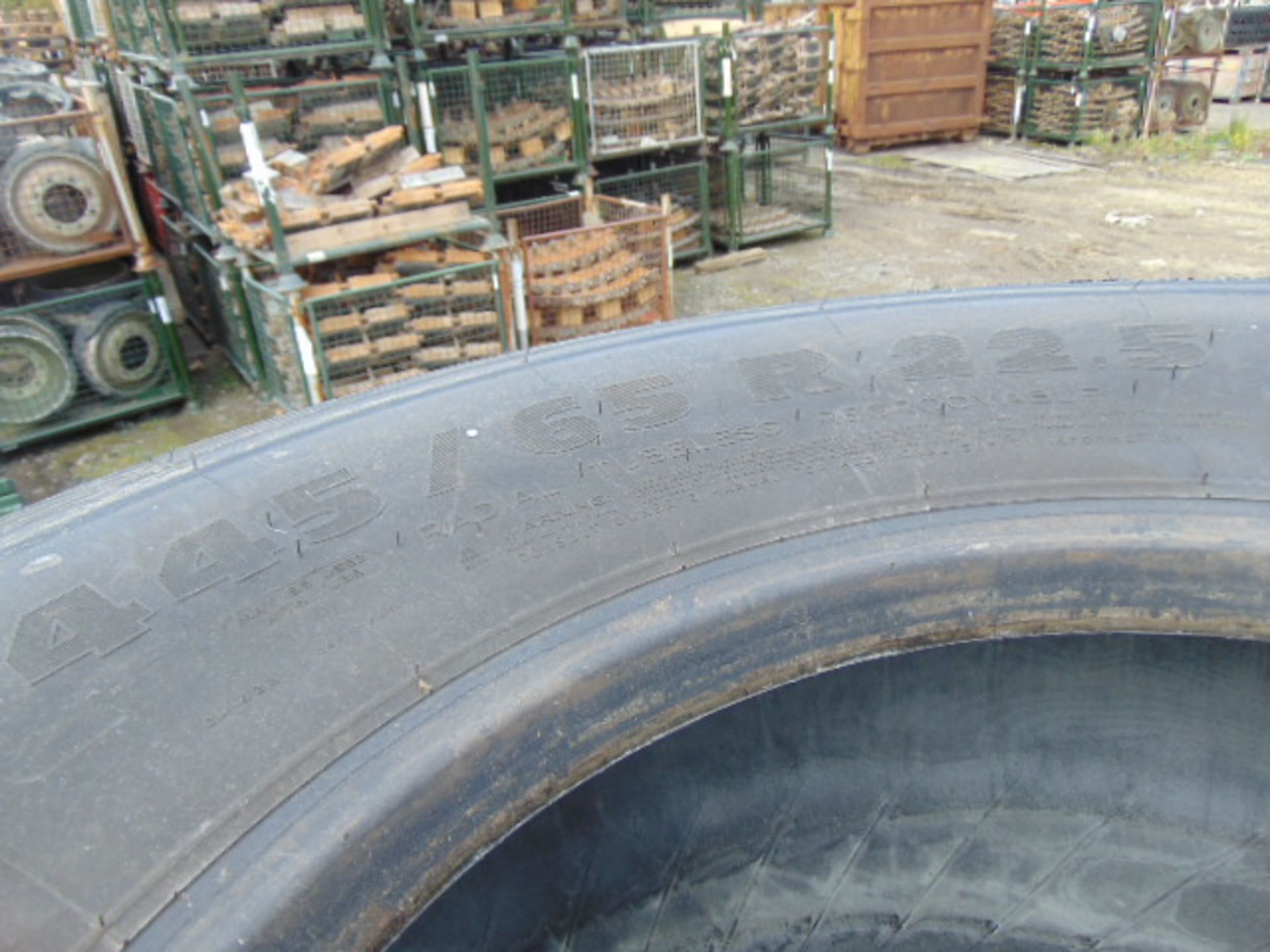 4 x Michelin XZL 445/65 R22.5 Tyres - Image 6 of 6