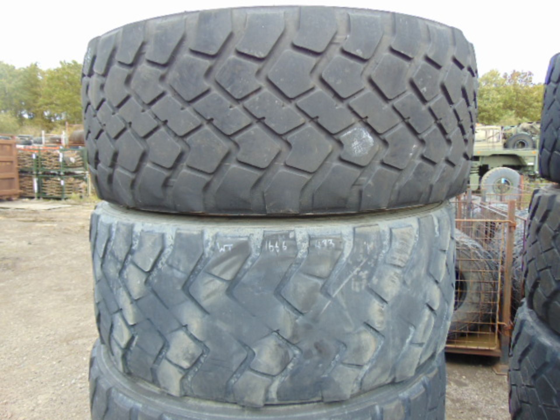 4 x Michelin XZL 445/65 R22.5 Tyres - Image 2 of 6