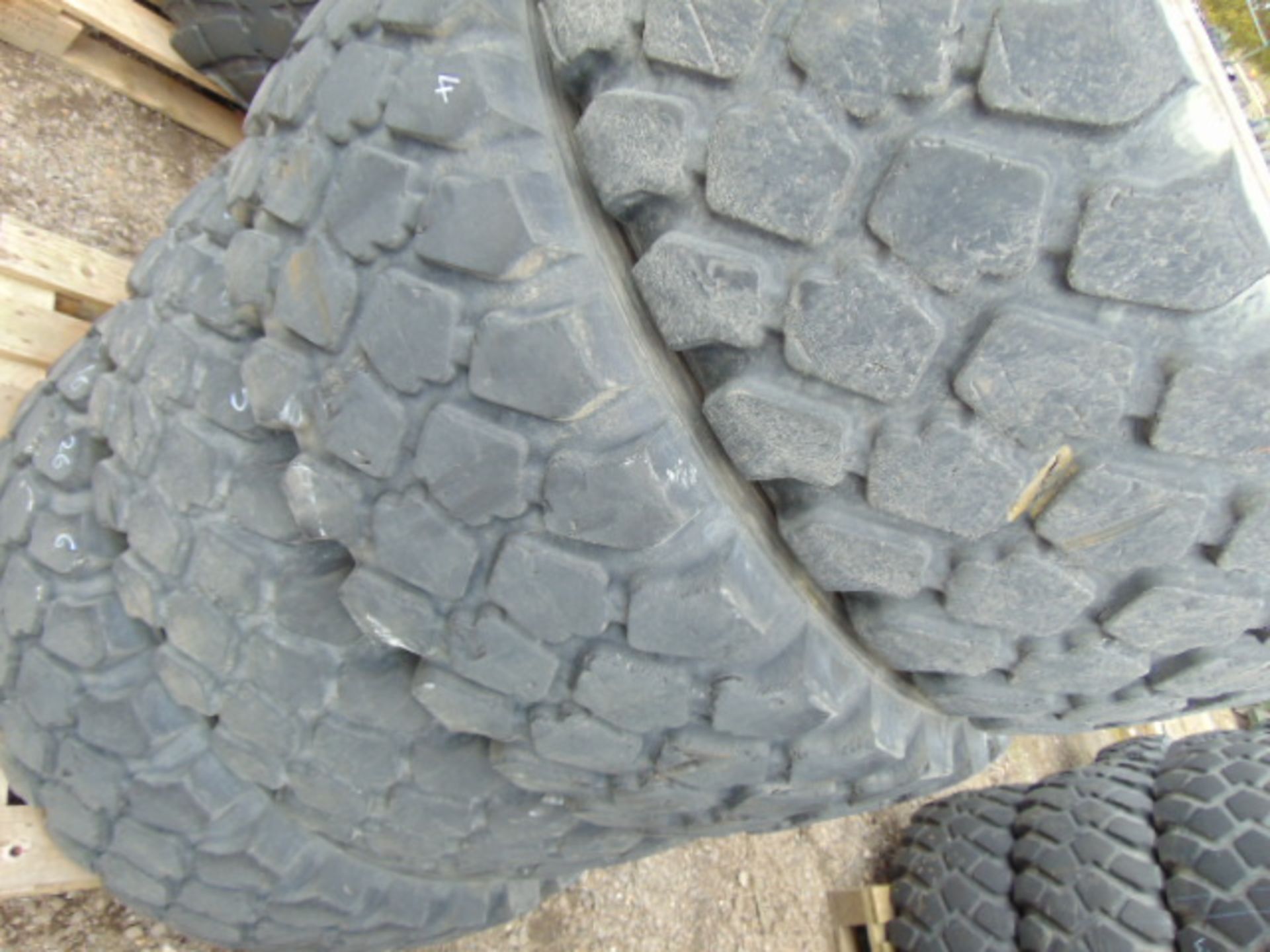 4 x Michelin XZL 395/85 R20 Tyres - Image 4 of 6