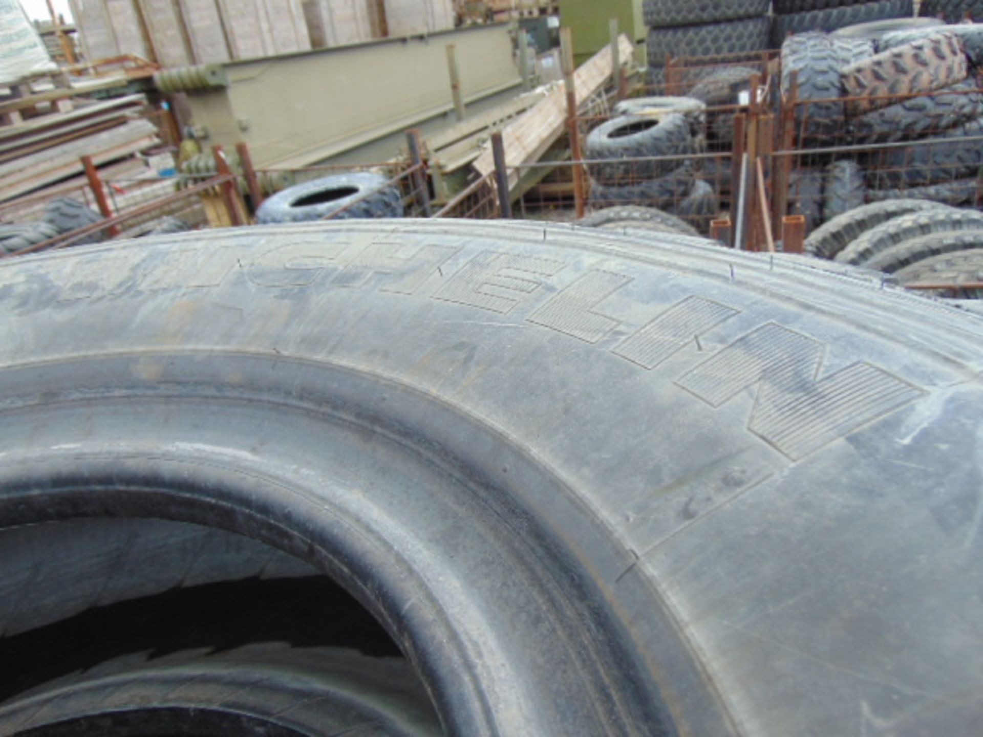 4 x Michelin 365/85 R20 XZL Tyres - Image 5 of 6