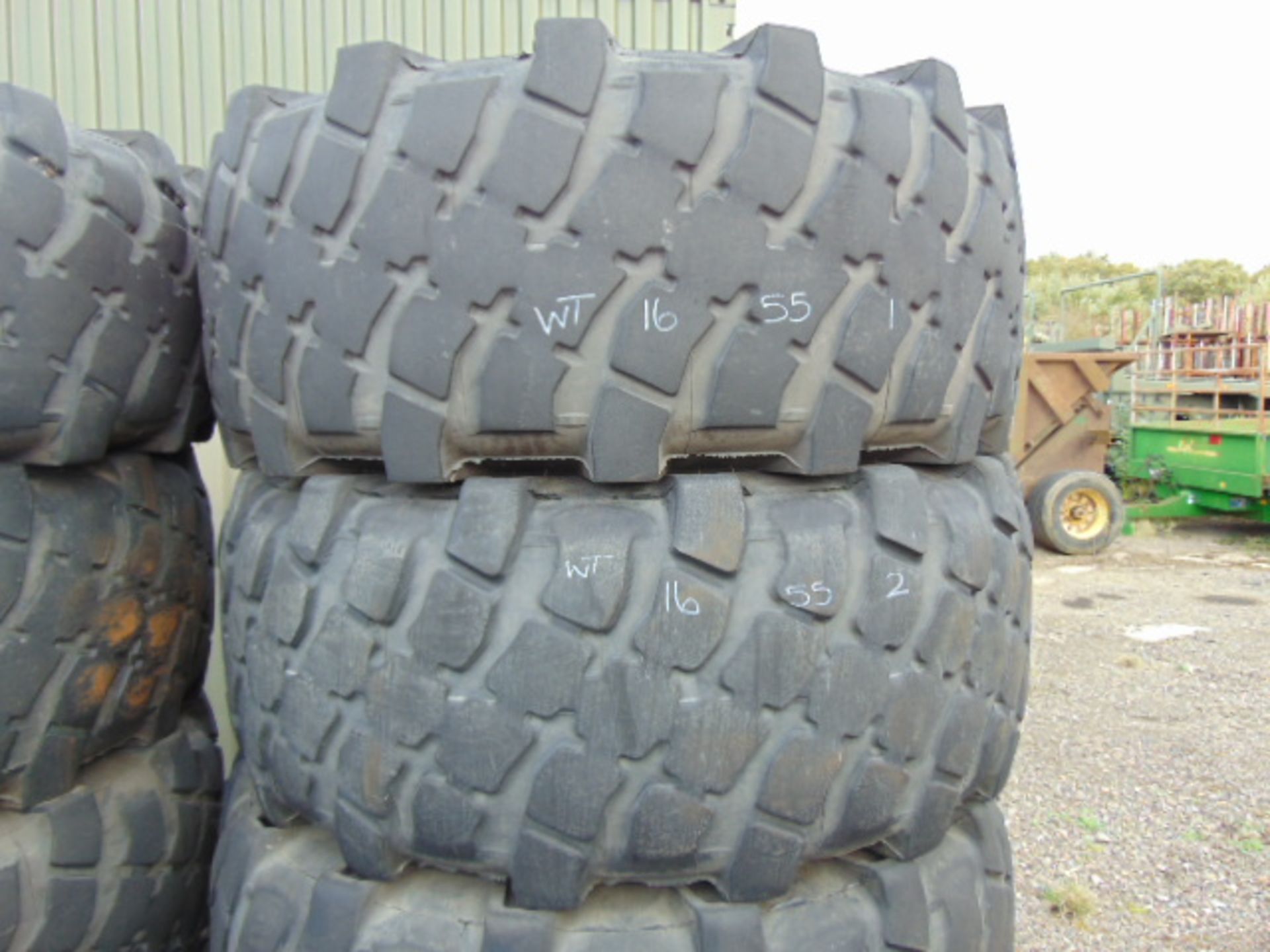 4 x Michelin XML 475/80 R20 Tyres - Image 2 of 6