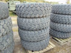 4 x Michelin XZL 395/85 R20 Tyres