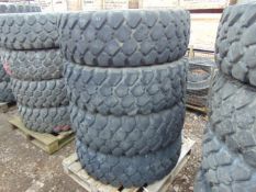 4 x Michelin XZL 395/85 R20 Tyres