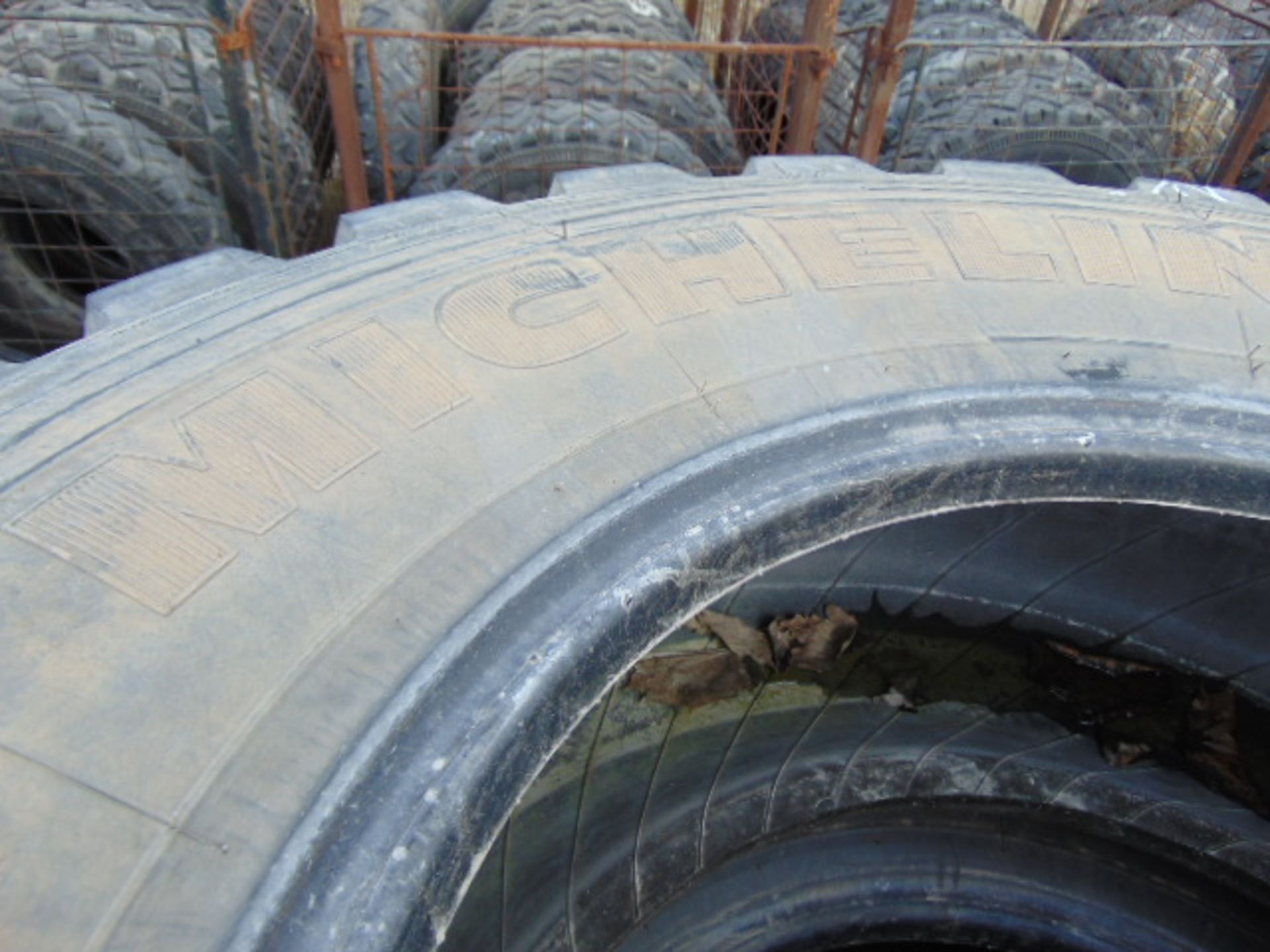 4 x Michelin XZL 335/80 R20 Tyres - Image 5 of 6