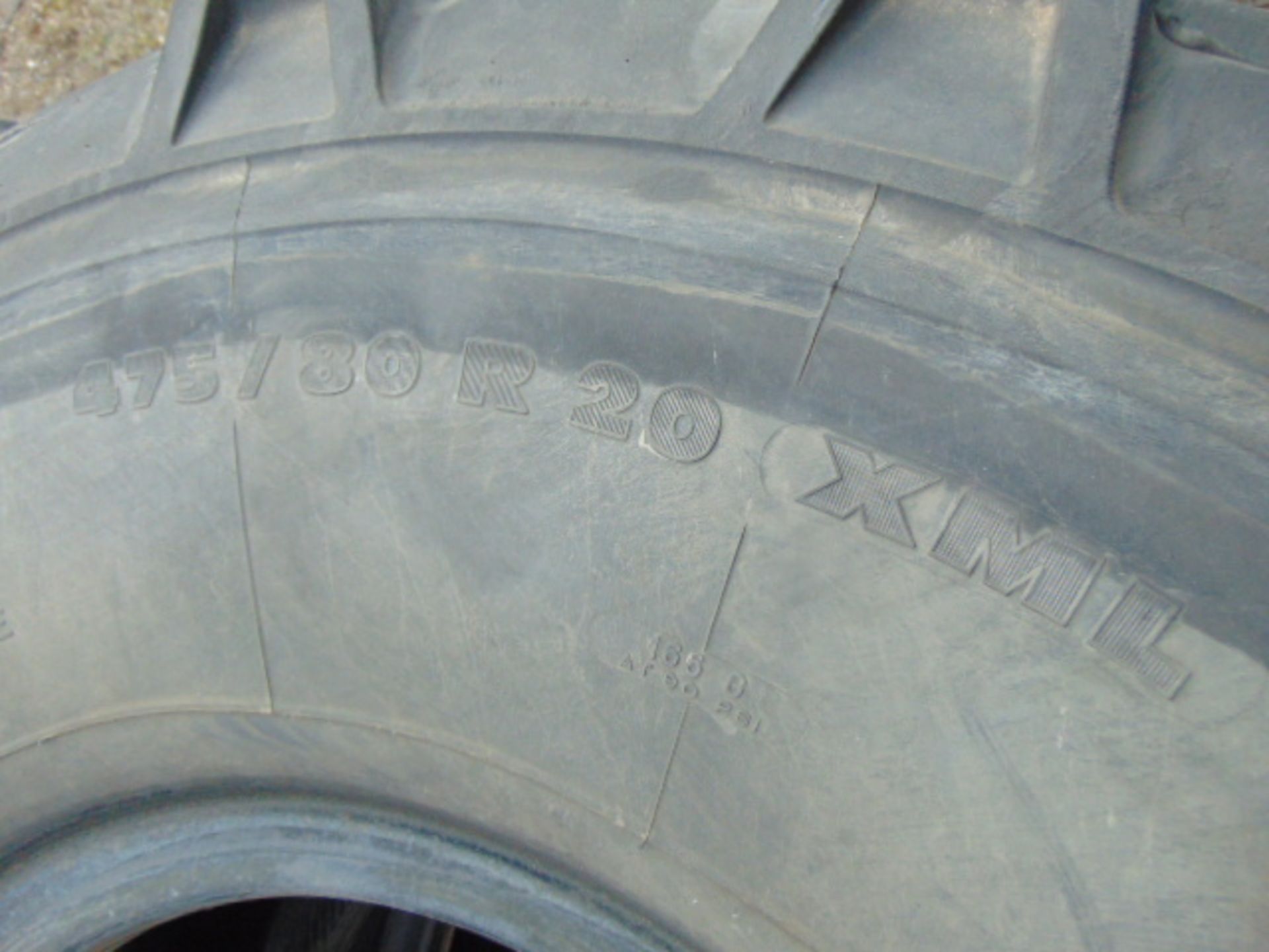 4 x Michelin XML 475/80 R20 Tyres - Image 6 of 6