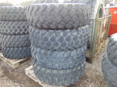 4 x Michelin XZL 14.00 R20 Tyres