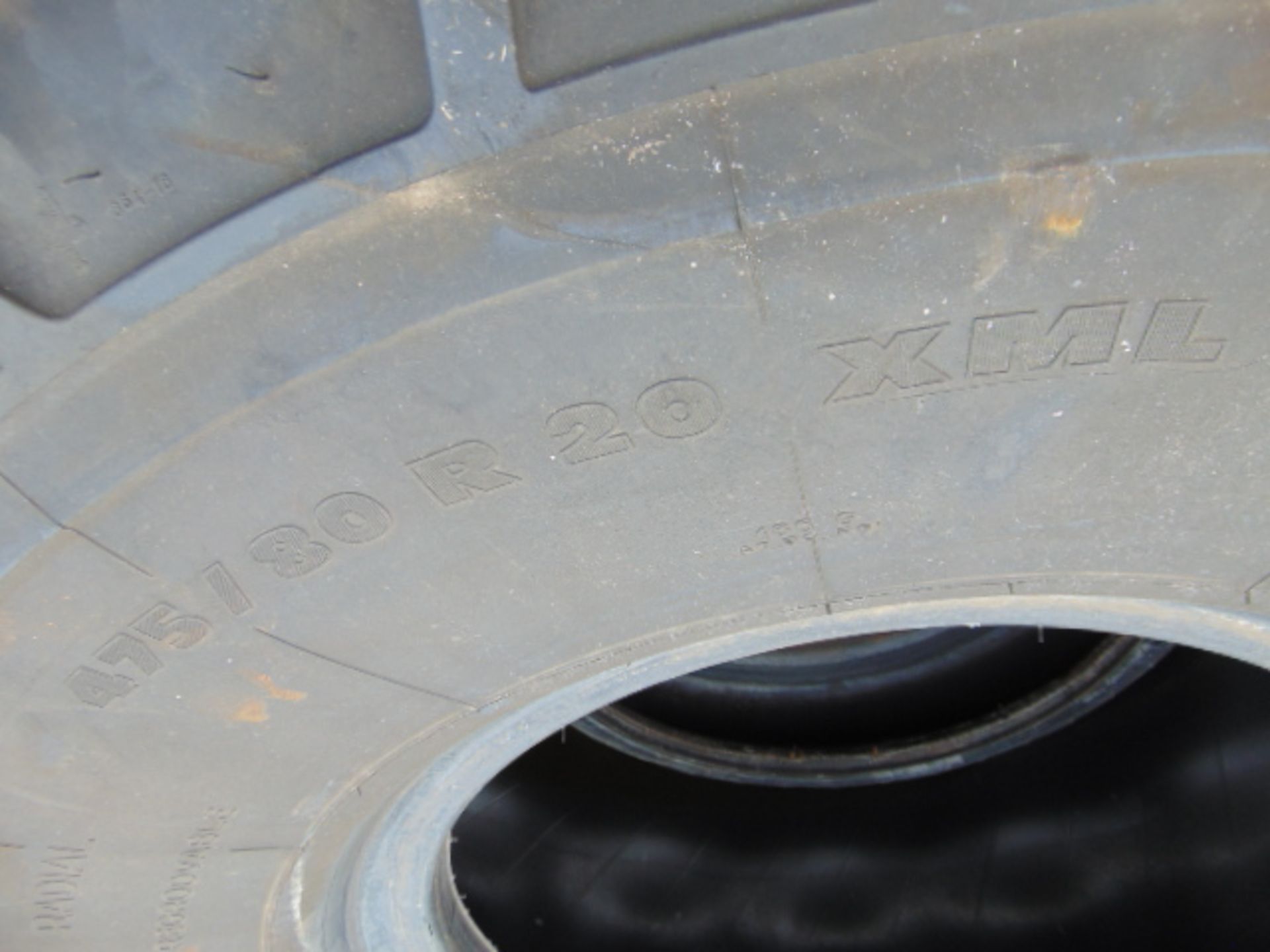 8 x Michelin XML 475/80 R20 Tyres - Image 7 of 7