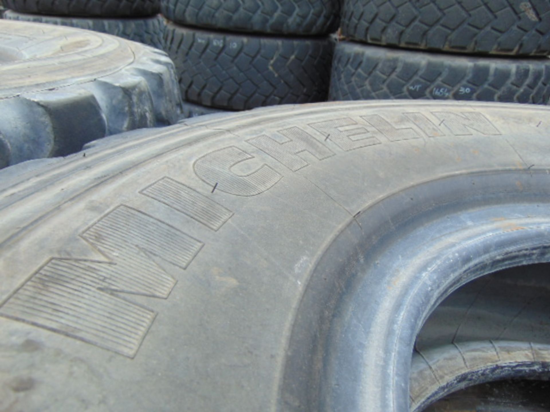 8 x Michelin 365/85 R20 XZL Tyres - Image 6 of 7