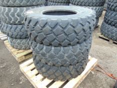 3 x Michelin XZL 335/80 R20 Tyres