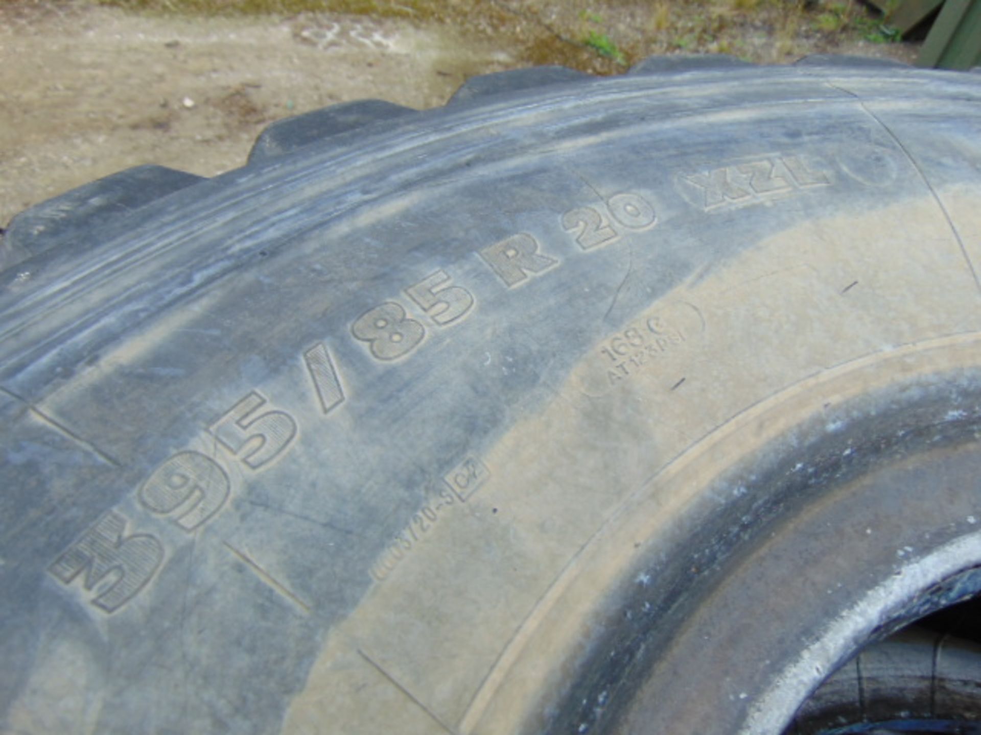 4 x Michelin XZL 395/85 R20 Tyres - Image 6 of 6