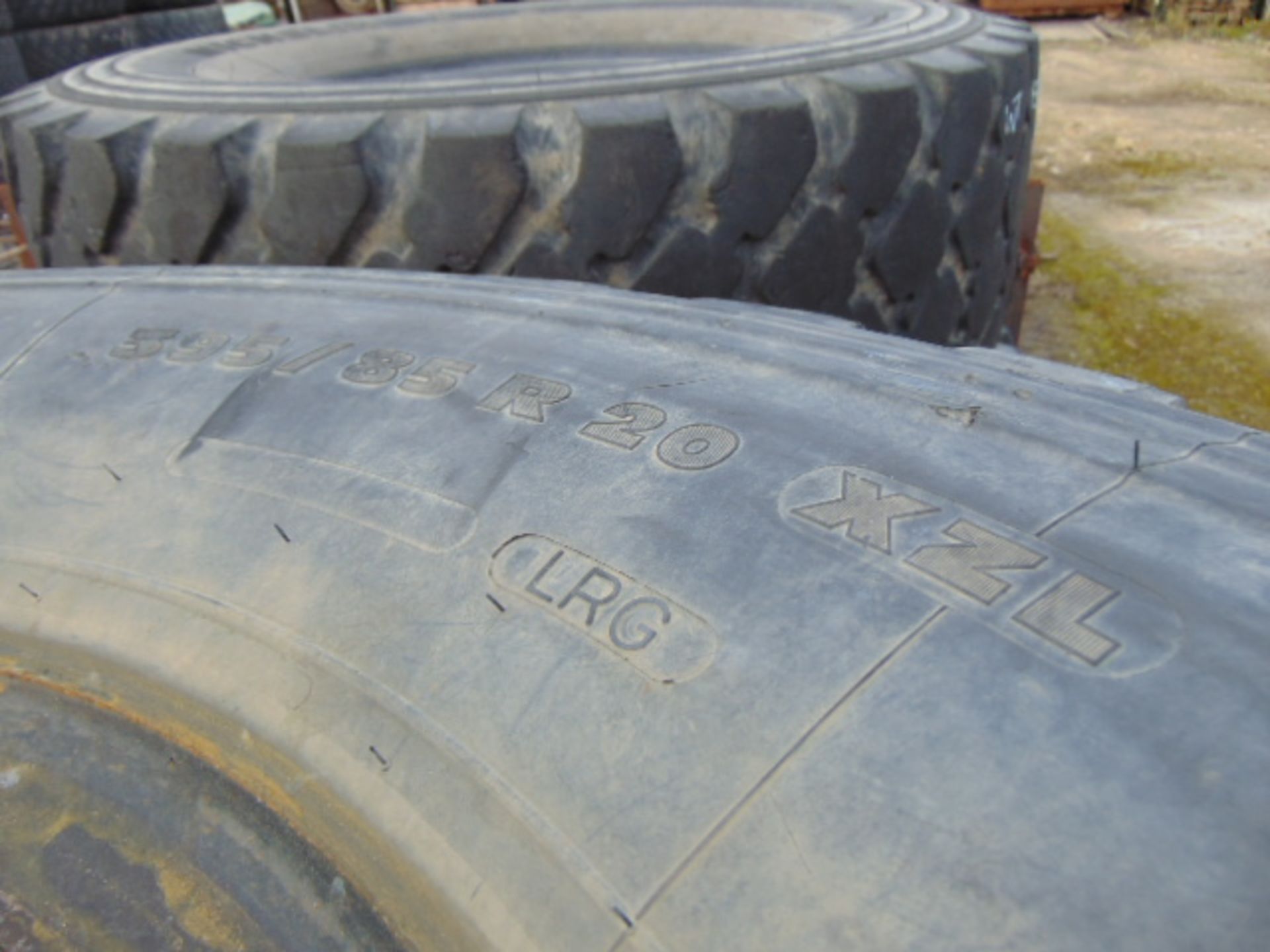 4 x Michelin XZL 395/85 R20 Tyres - Image 7 of 7