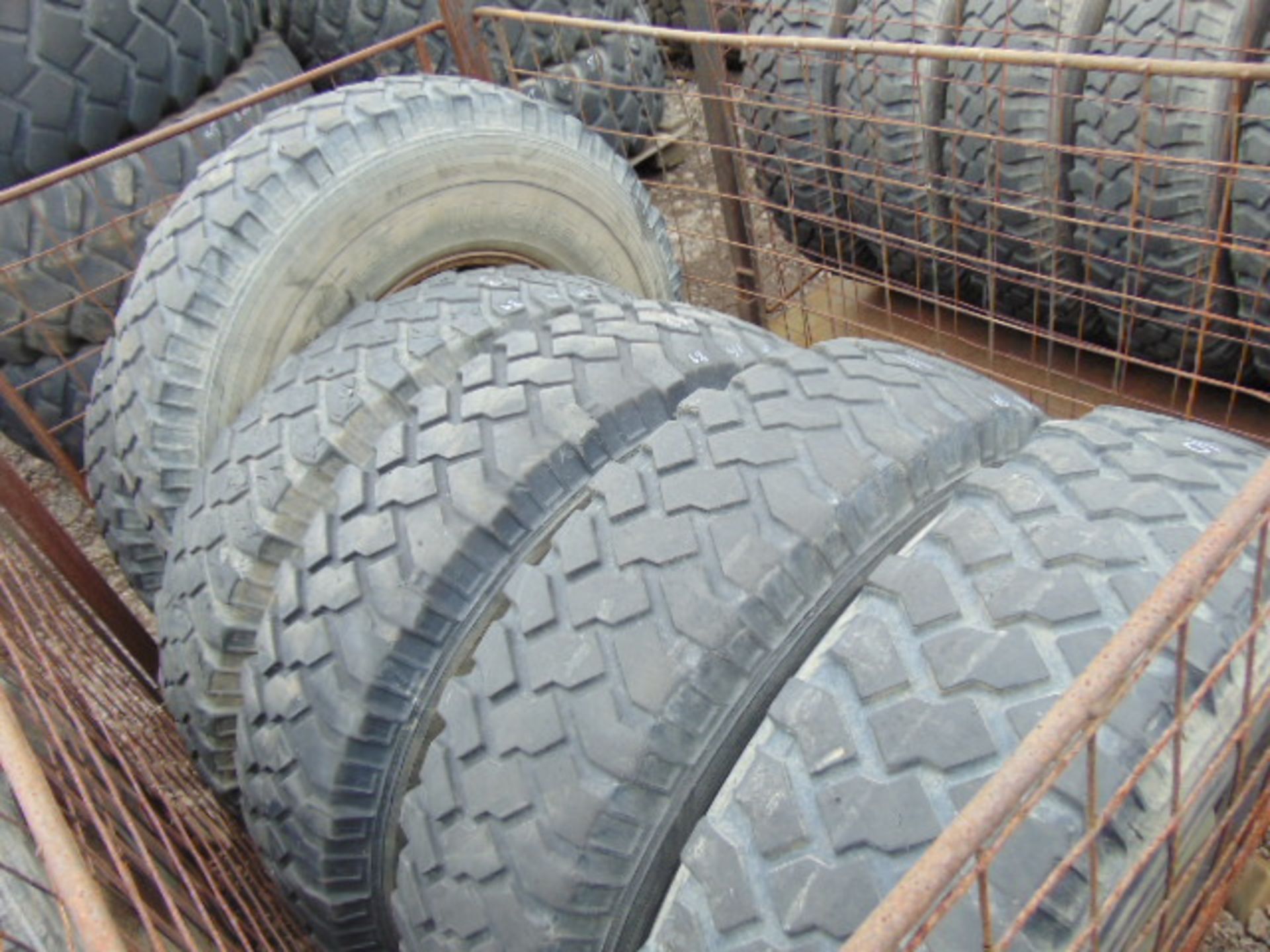 12 x Michelin 8.25 R16 XZL Tyres - Image 3 of 6