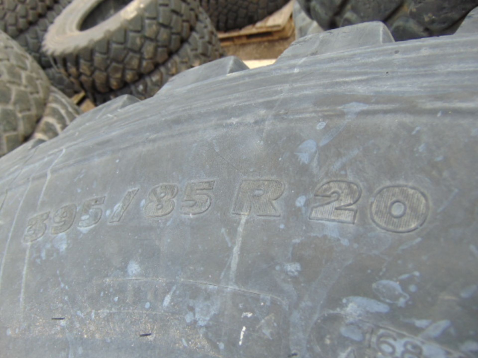 4 x Michelin XZL 395/85 R20 Tyres - Image 7 of 7