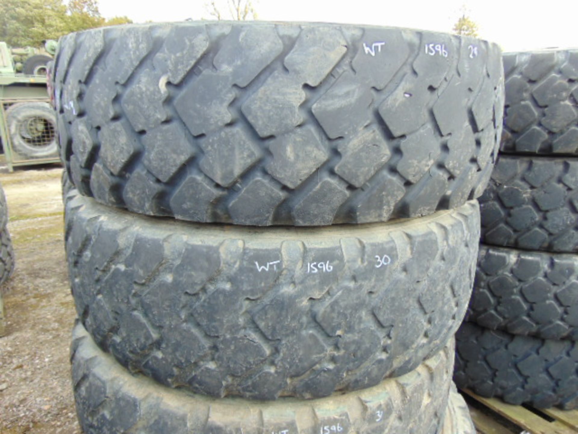 4 x Michelin 365/85 R20 XZL Tyres - Image 2 of 6